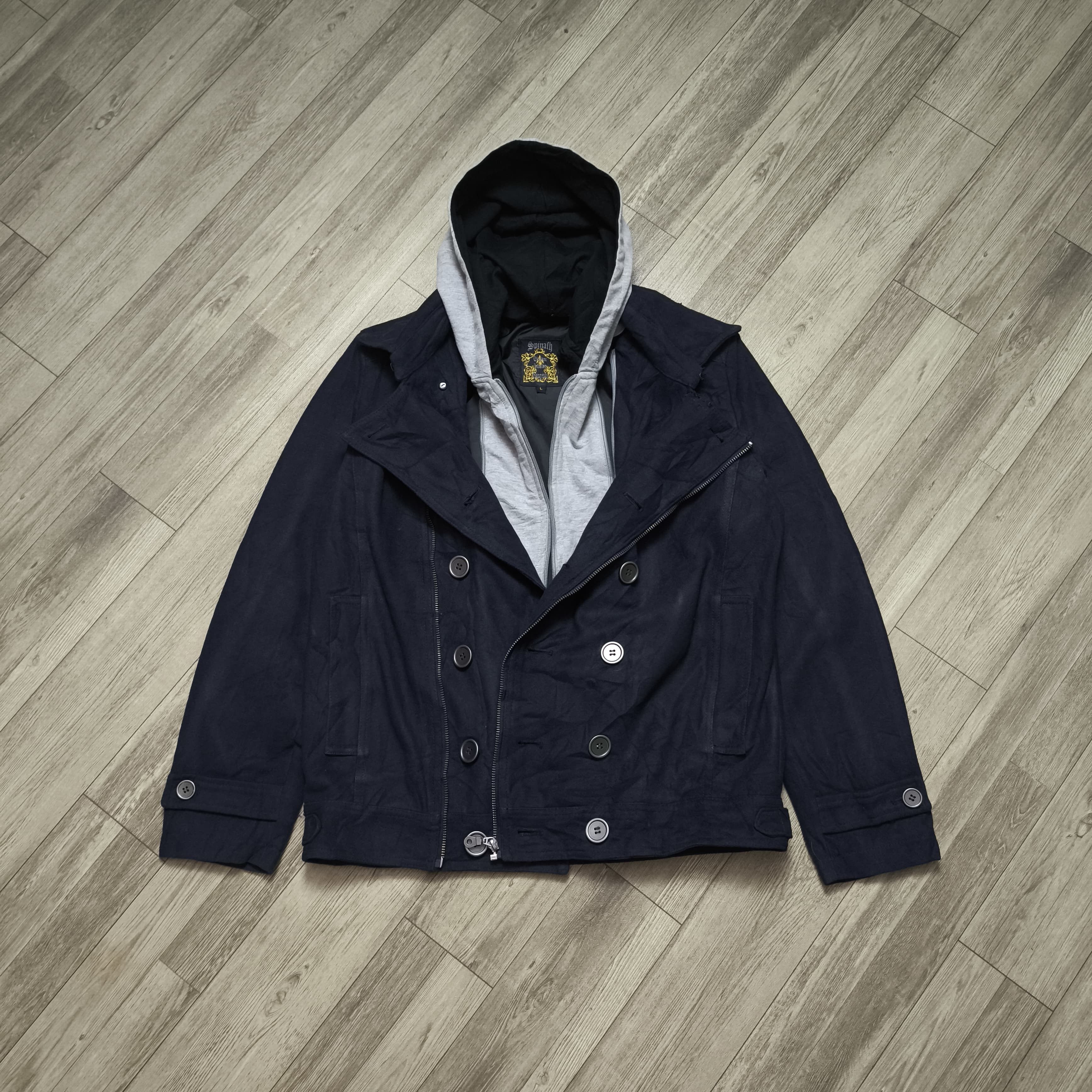 14th Addiction Spinalh Napoleon Wool Jacket Size US M / EU 48-50 / 2 - 1 Thumbnail