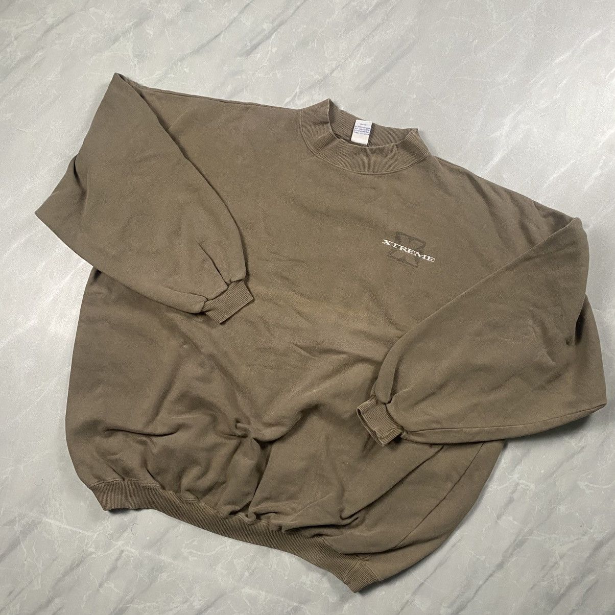 Other Vintage 90s Xtreme Skate Streetwear Plus Size Crewneck Size US XXL / EU 58 / 5 - 4 Thumbnail