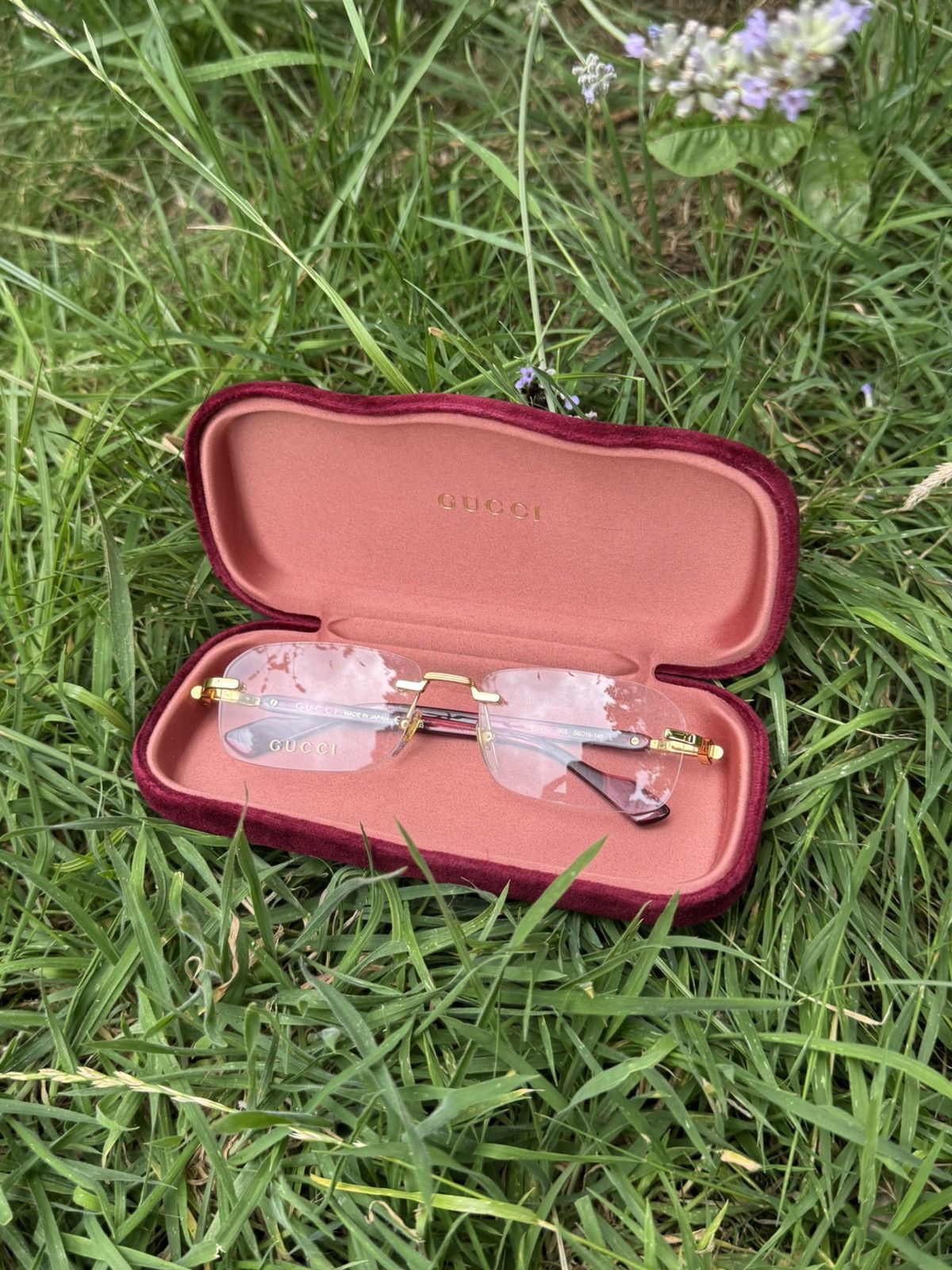 Gucci Gucci Made in Japan Luxury glasses Size ONE SIZE - 2 Thumbnail