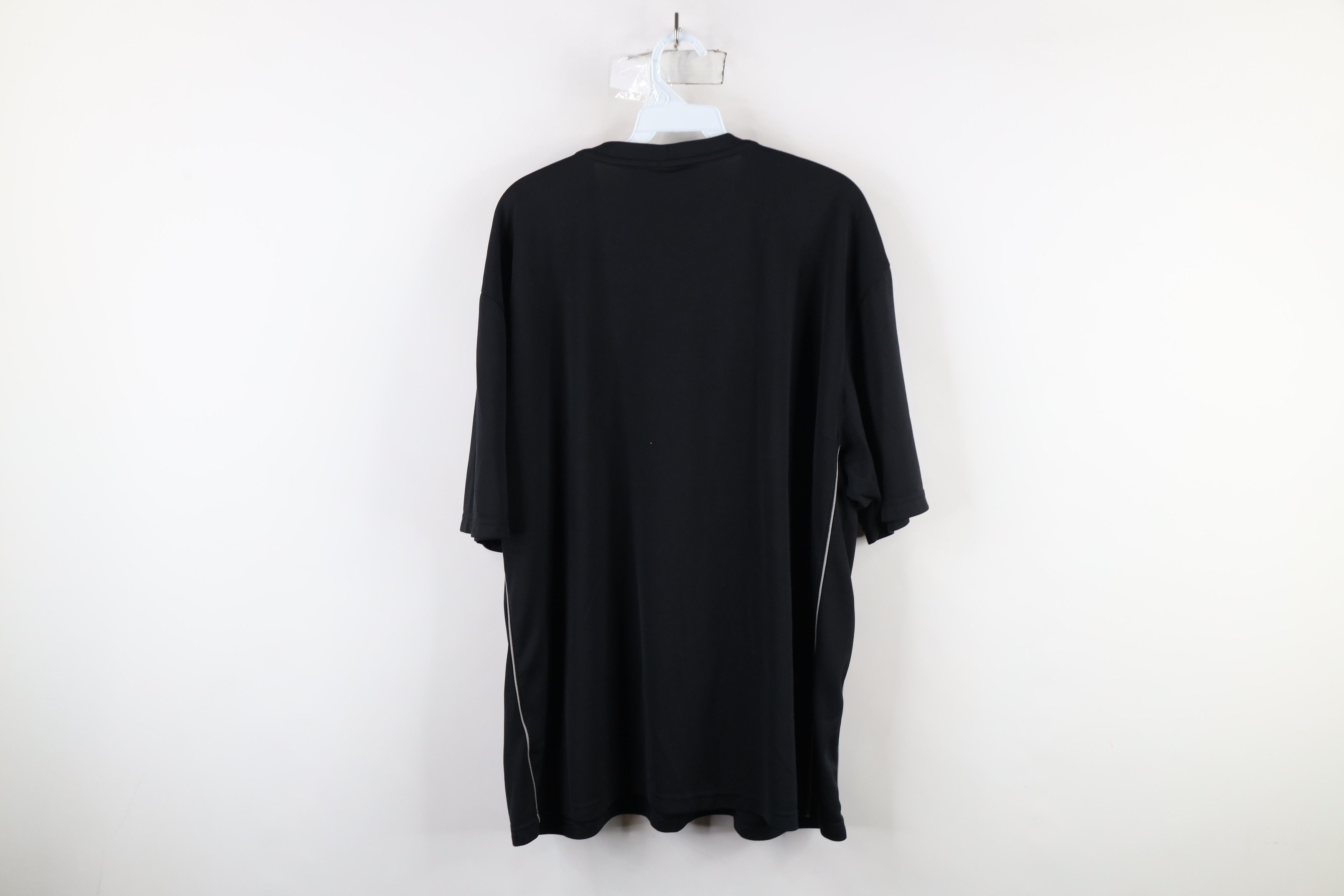 Nike × Vintage Vintage Nike Travis Scott Mini Swoosh Knit T-Shirt Black Size US XL / EU 56 / 4 - 13 Thumbnail