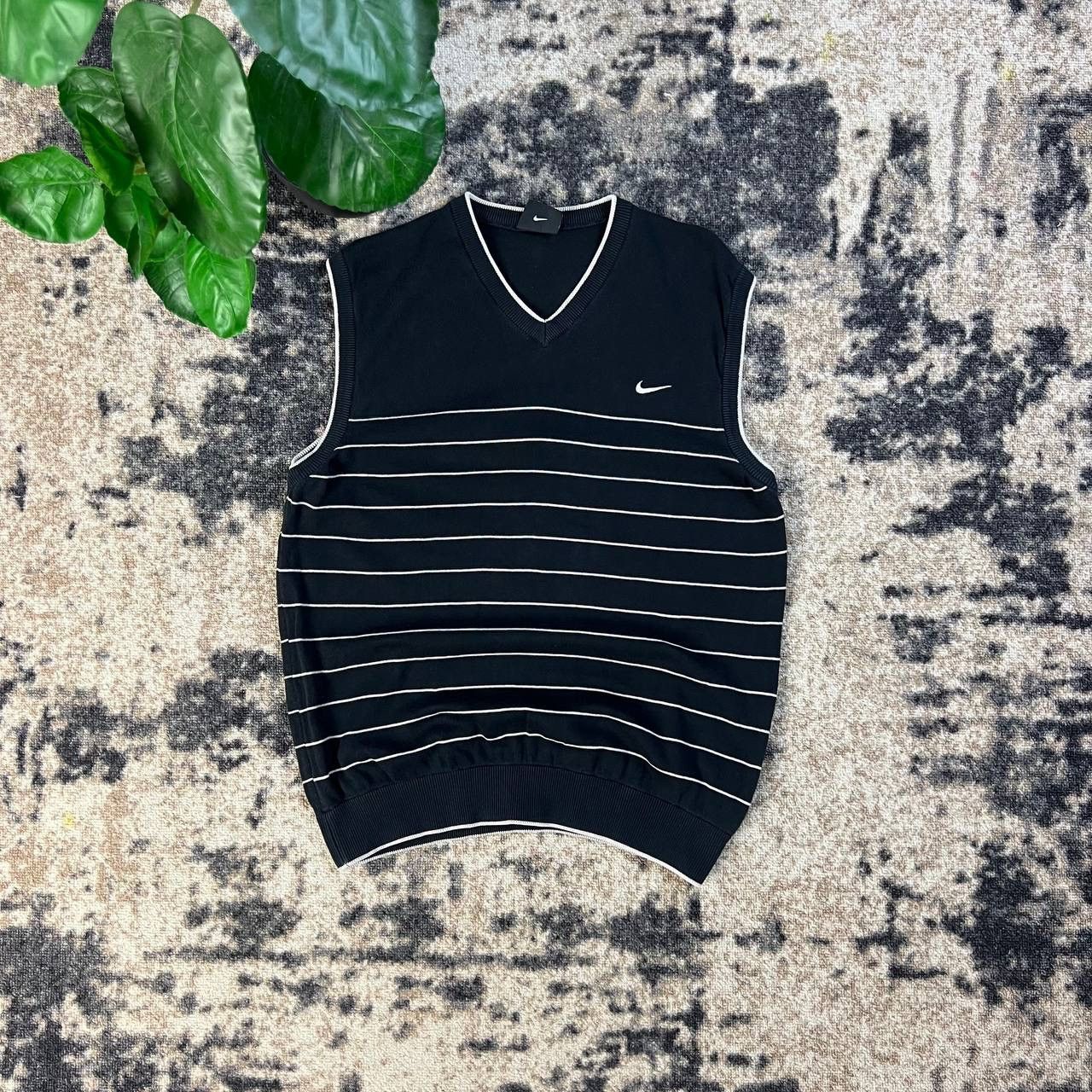 Nike Nike Golf Vintage Y2K Striped Vest Streetwear Style Size US M / EU 48-50 / 2 - 1 Thumbnail