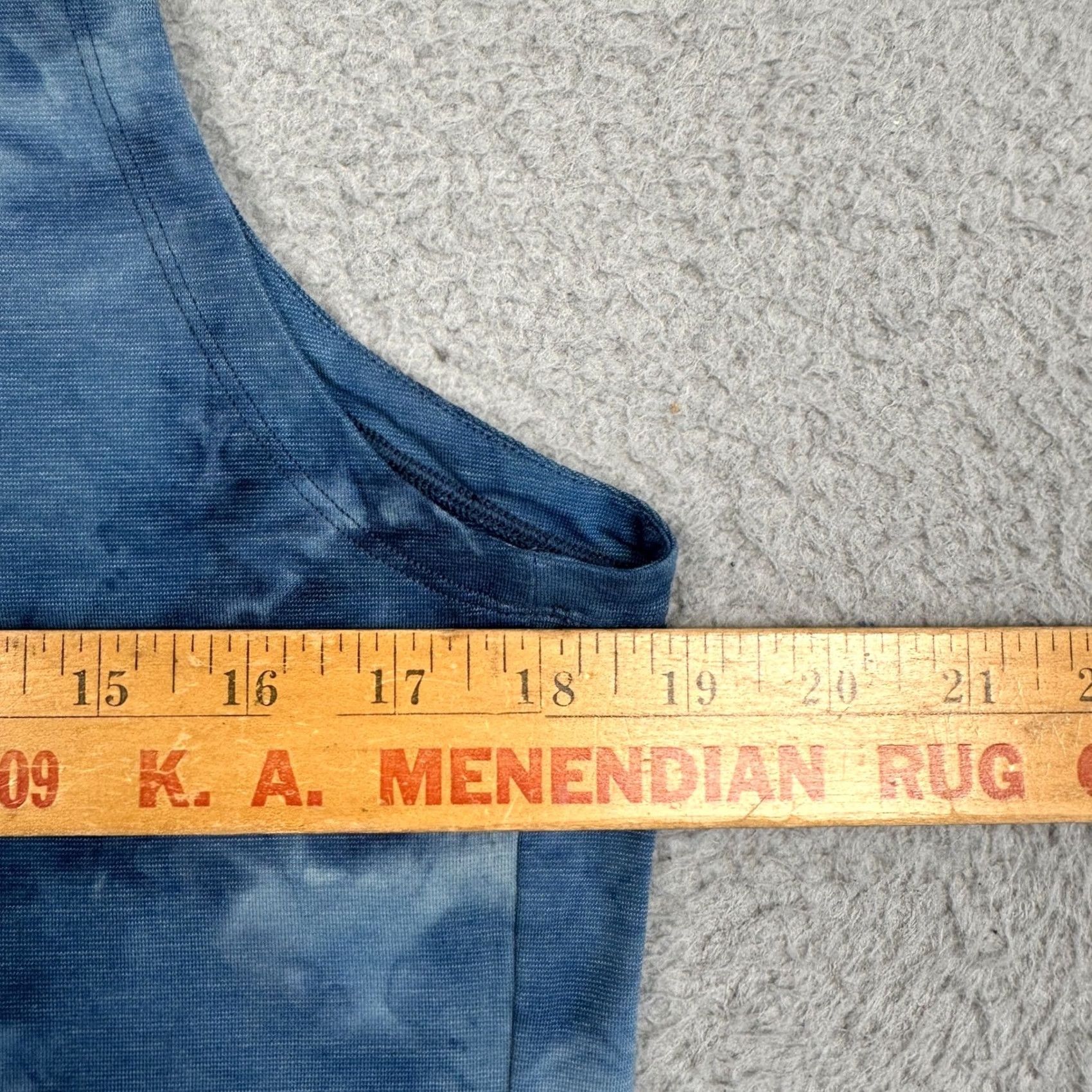 Lululemon Lululemon Lab Fast and Free Tank Mens Blue Tie Dye Sleeveless Shirt S Size US S / EU 44-46 / 1 - 5 Thumbnail