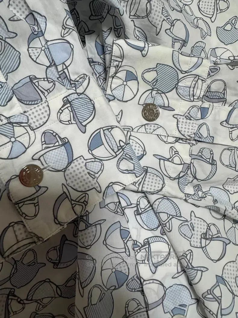 Hermes Hermes Casual shirt Size US XXS / EU 40 - 9 Thumbnail
