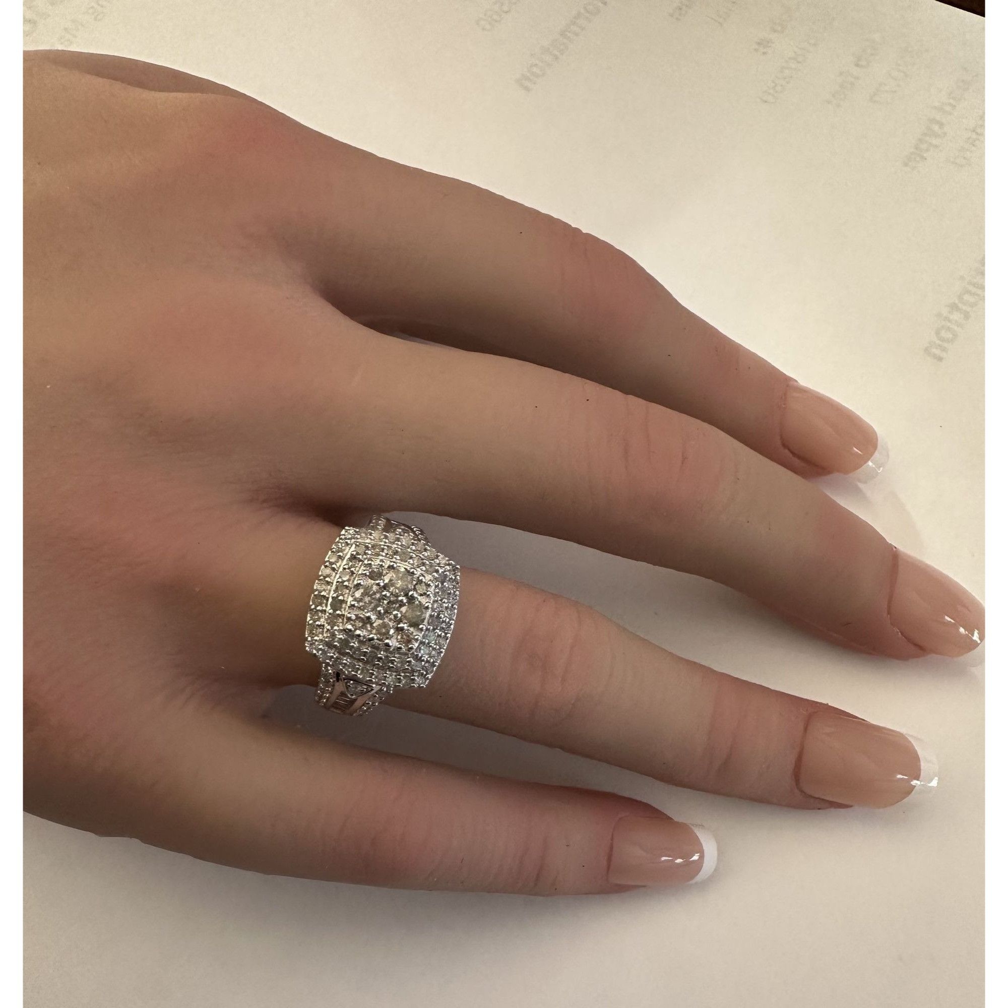 Other Beautiful 1.00 Carat Natural Cushion Cut Diamond Ring - 7.25 Size ONE SIZE - 14 Thumbnail