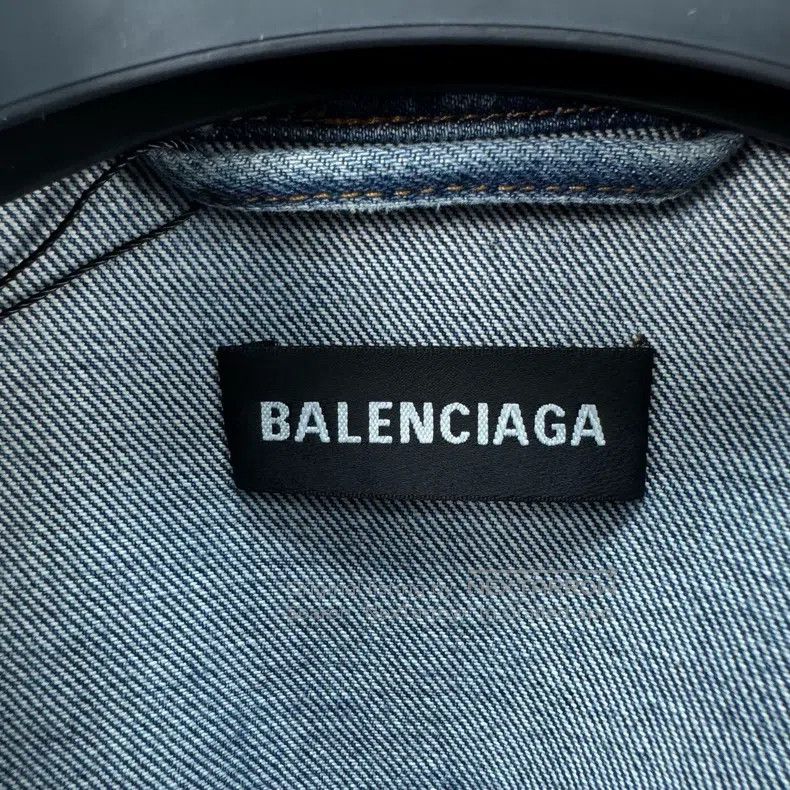 Balenciaga Balenciaga Oversized Washed Denim Vest Size US S / EU 44-46 / 1 - 6 Thumbnail