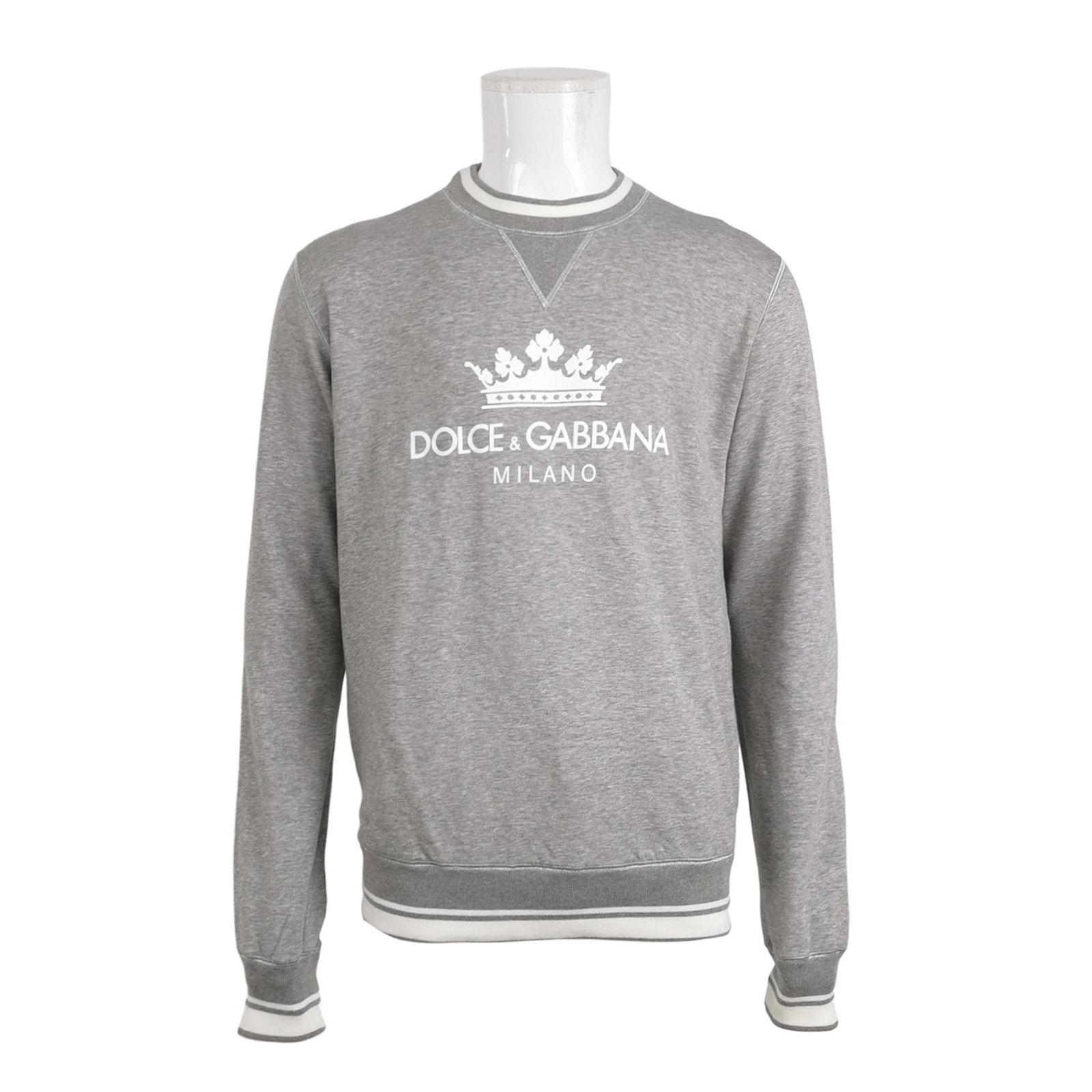 Dolce & Gabbana Dolce & Gabbana Crown Logo Sweatshirt Size 52 Size US L / EU 52-54 / 3 - 1 Thumbnail