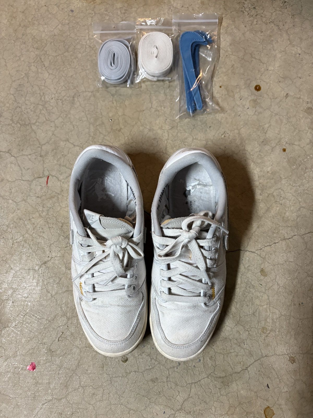 Nike Size 7.5 - Jordan 1 Retro AJKO Low SP Union White Canvas Size US 7.5 / EU 40-41 - 4 Thumbnail