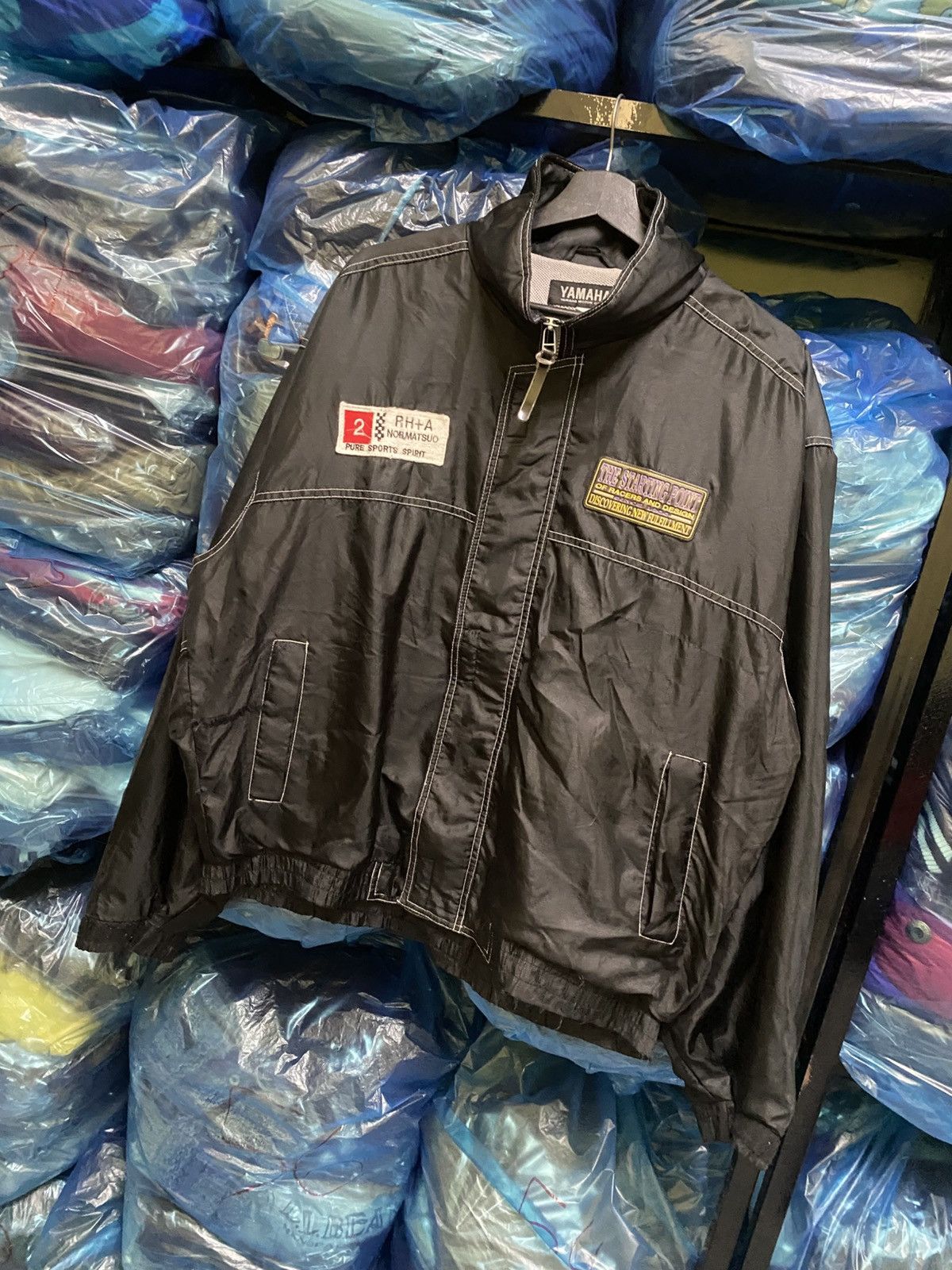 Yamaha VINTAGE 90S YAMAHA WINDBREAKER JACKET MADE IN JAPAN Size US XL / EU 56 / 4 - 2 Thumbnail