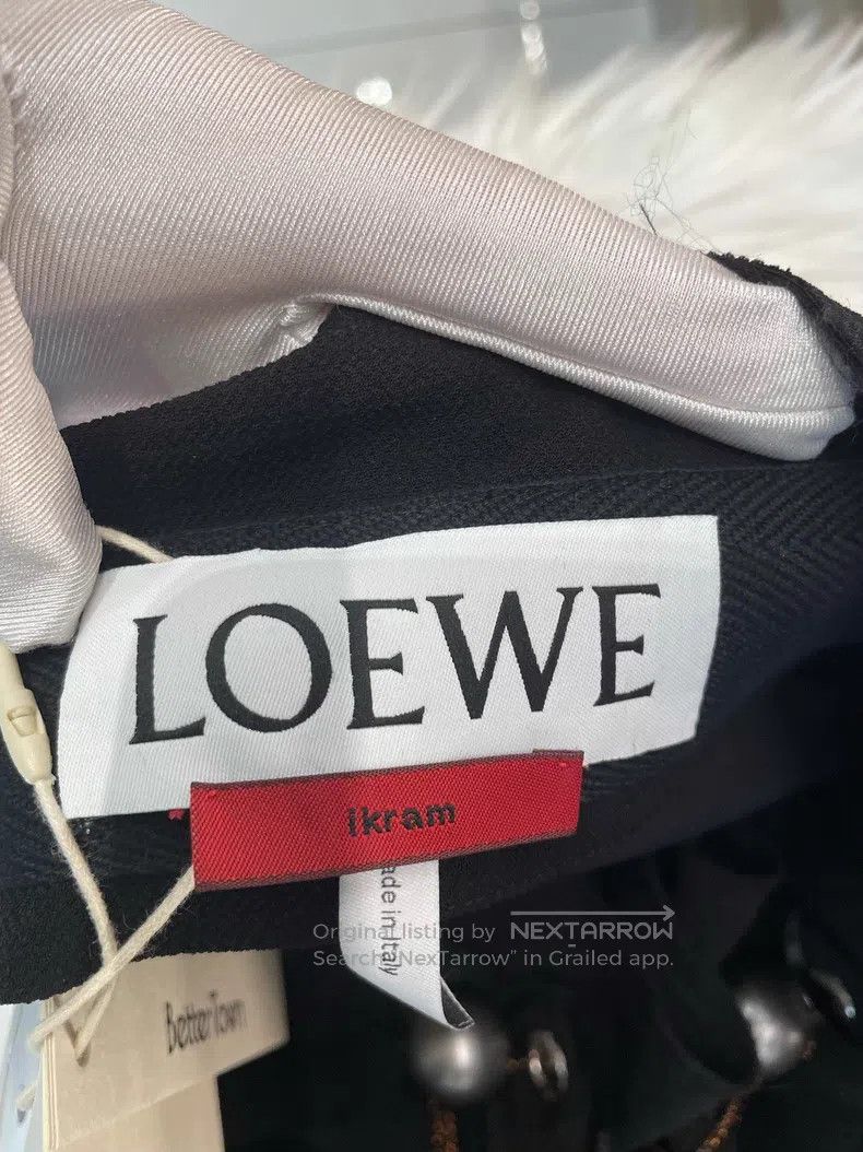 Loewe Loewe Black Fiber Half Skirt Size 26" / US 2 / IT 38 - 5 Thumbnail