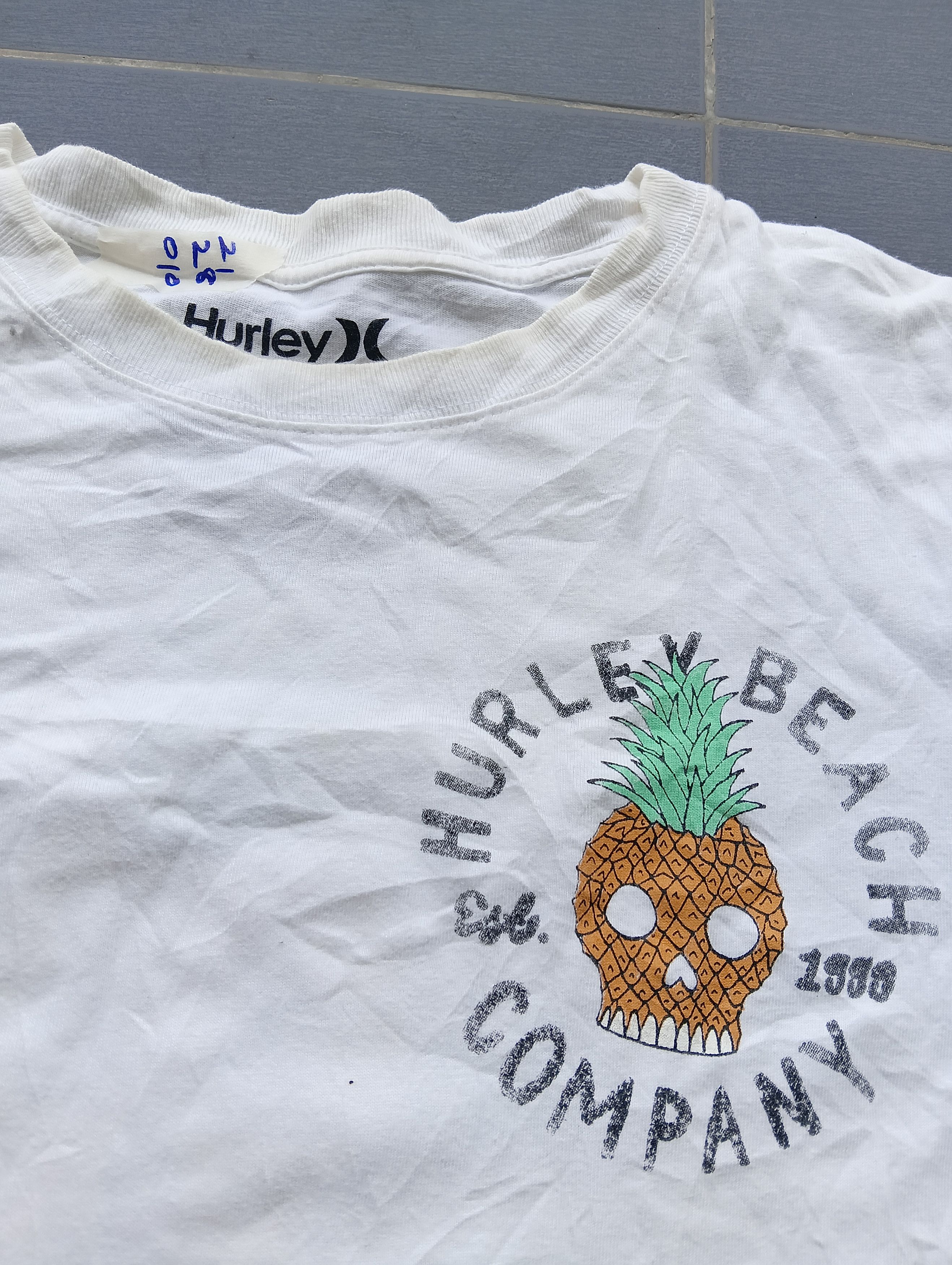 Hurley HURLEY Beach company big logo TEE Size US L / EU 52-54 / 3 - 2 Thumbnail