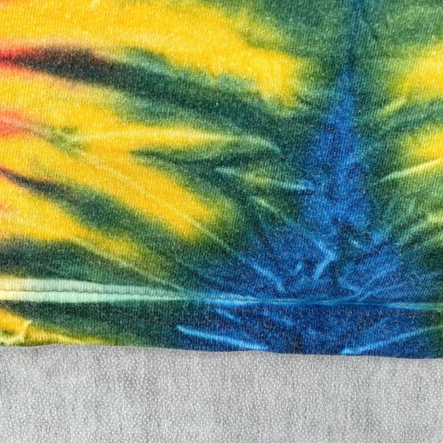 Vintage VINTAGE Jamaica Shirt Adult Medium Tie Dye Smile Mon Embroidered Mens M 90s Size US M / EU 48-50 / 2 - 5 Thumbnail
