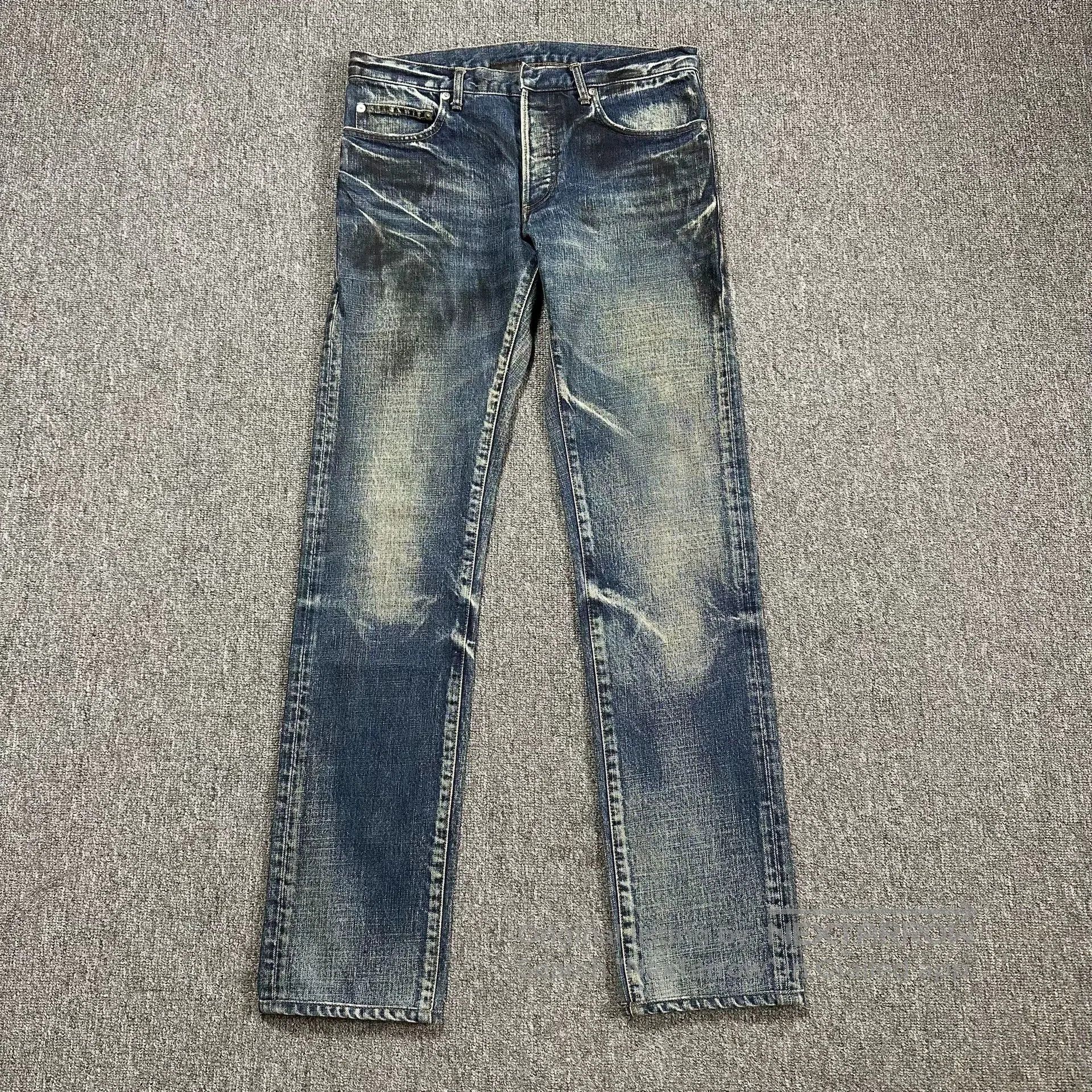 Dior dior vintage distressed denim jeans. Size US 30 / EU 46 - 1 Thumbnail
