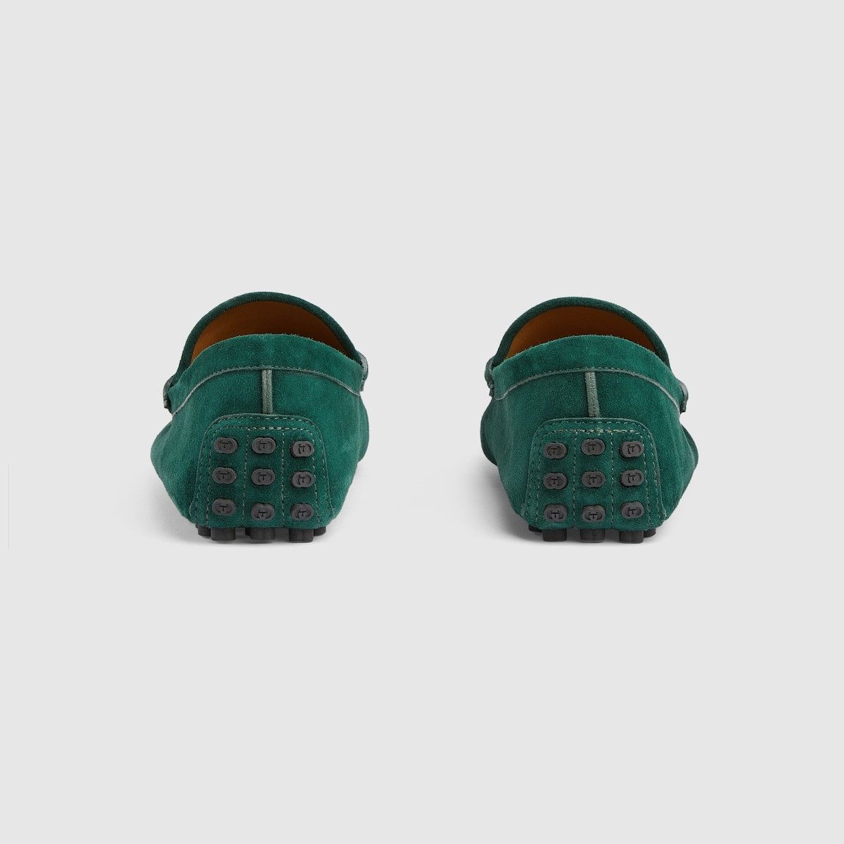 Gucci o1s1wg111025 Driver With Horsebit Shoes in Green Size US 7.5 / EU 40-41 - 4 Thumbnail