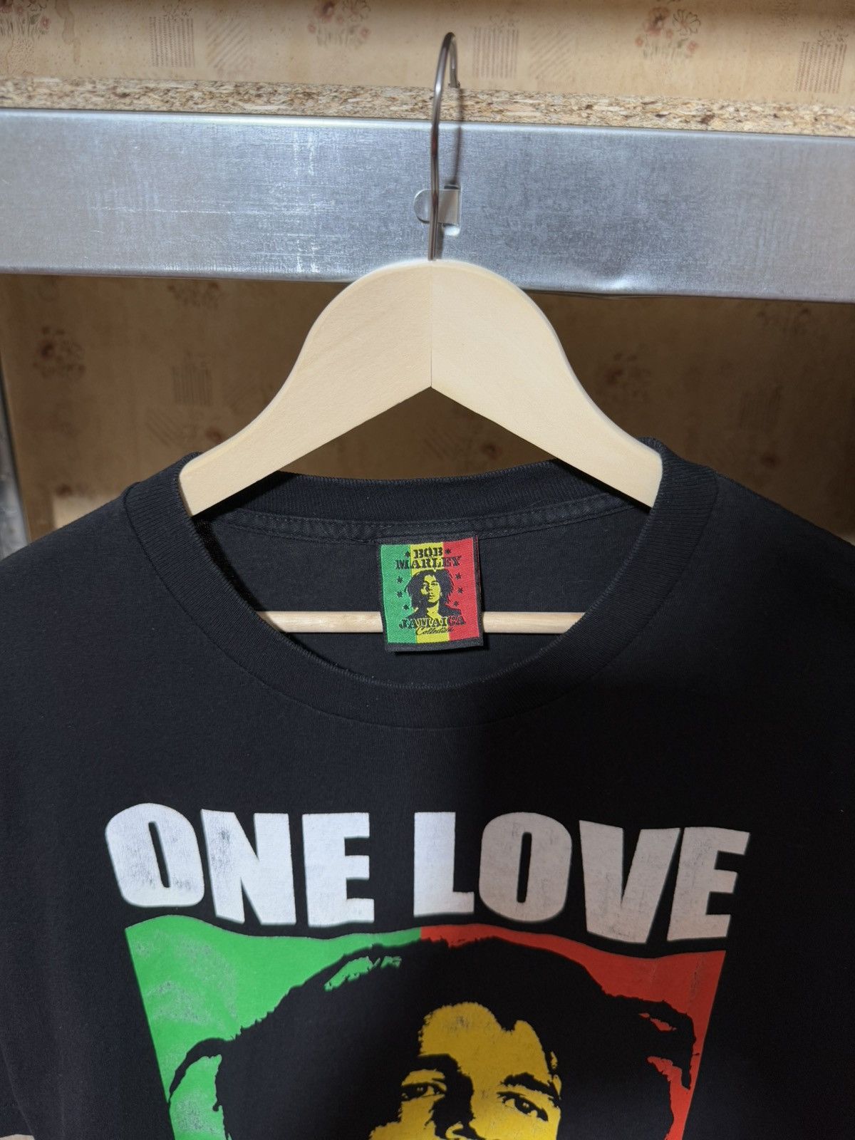 Band Tees × Bob Marley × Vintage Vintage 1990’s Bob Marley One Love Rock Band Retro T-Shirt Size US XL / EU 56 / 4 - 5 Thumbnail