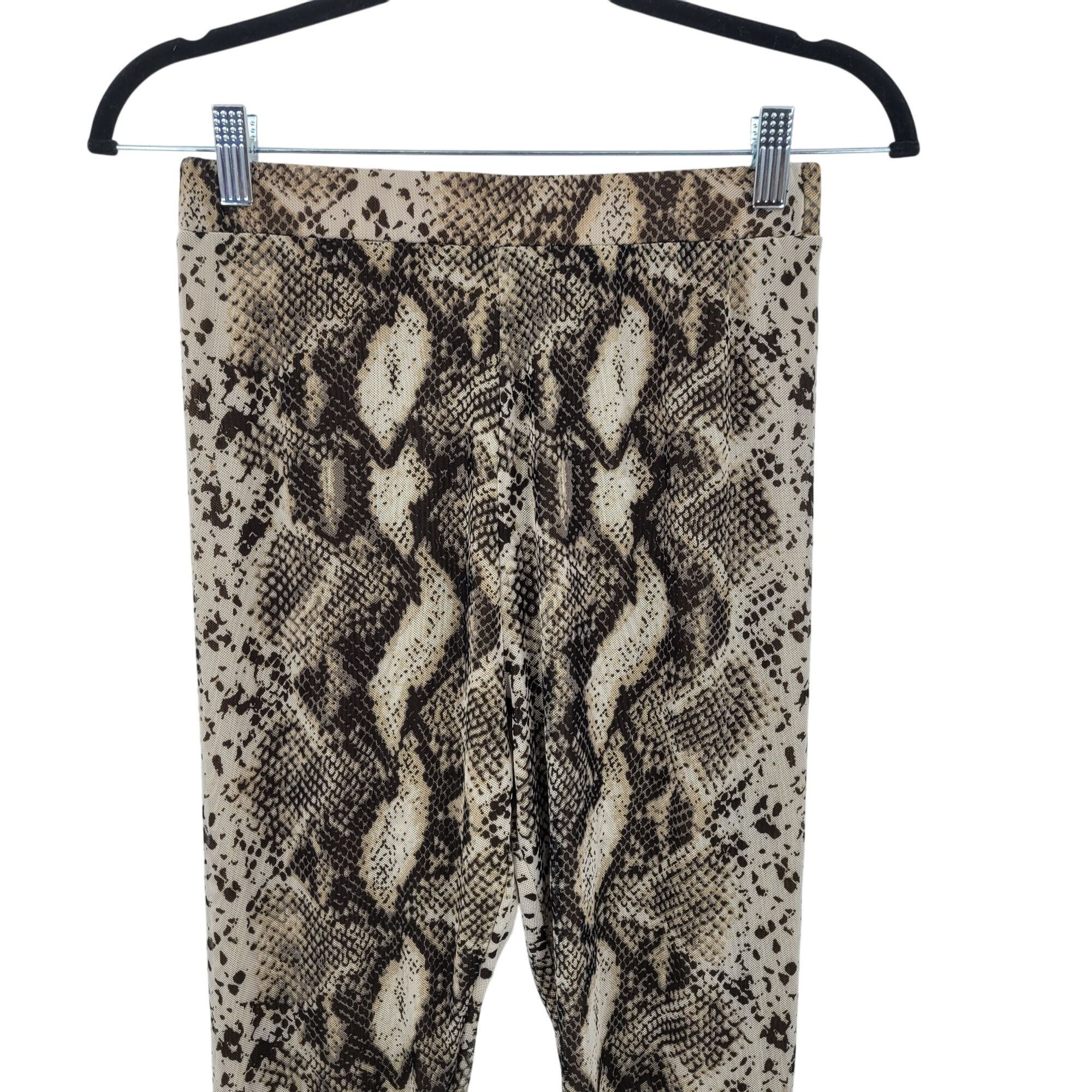Designer JLuxlabel Snake Long Sleeve Wrap Bodysuit Leggings Set Sz M Size M / US 6-8 / IT 42-44 - 10 Thumbnail