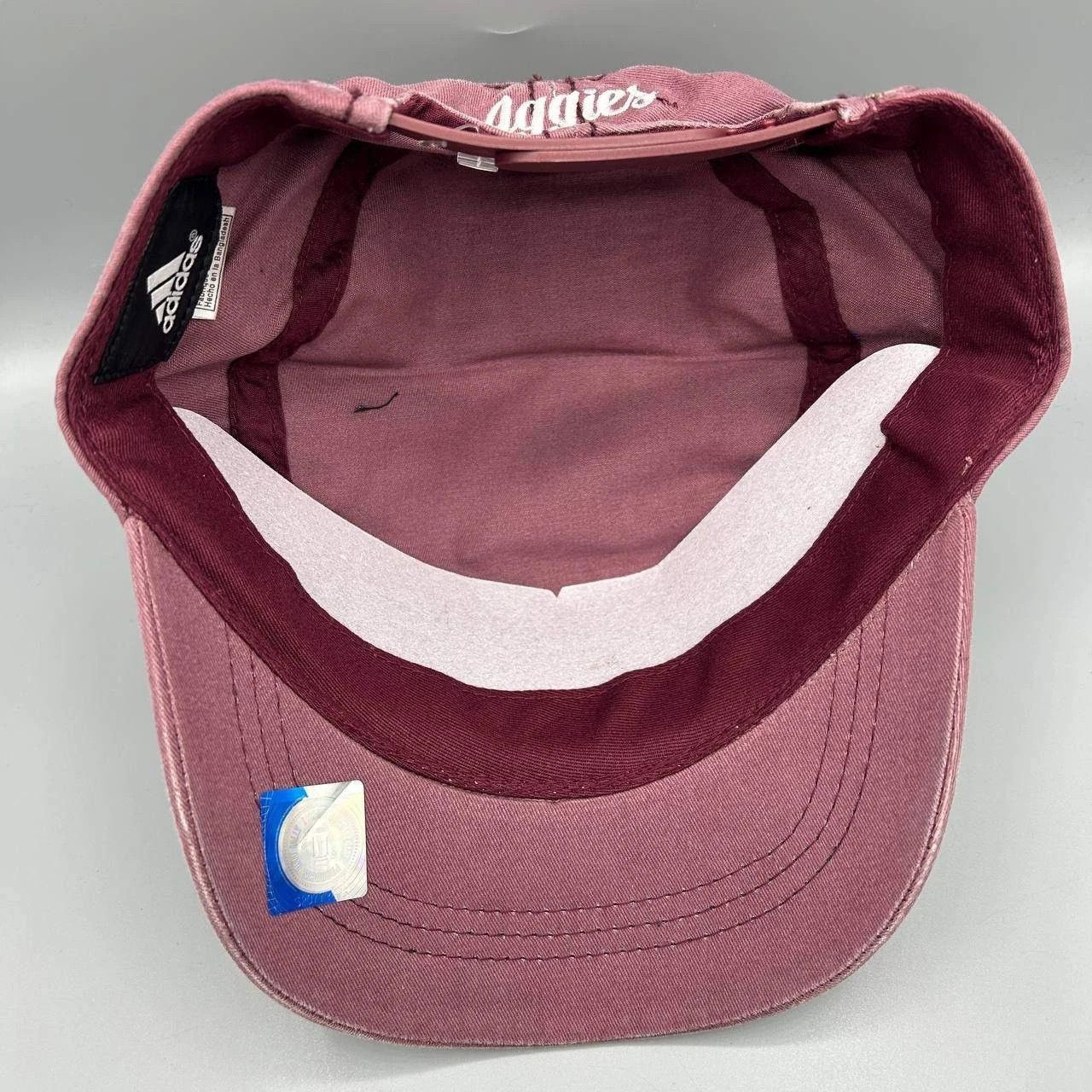 Adidas Texas A&M Aggies Cadet Hat Embroidered Strap Back Cotton Size ONE SIZE - 2 Thumbnail