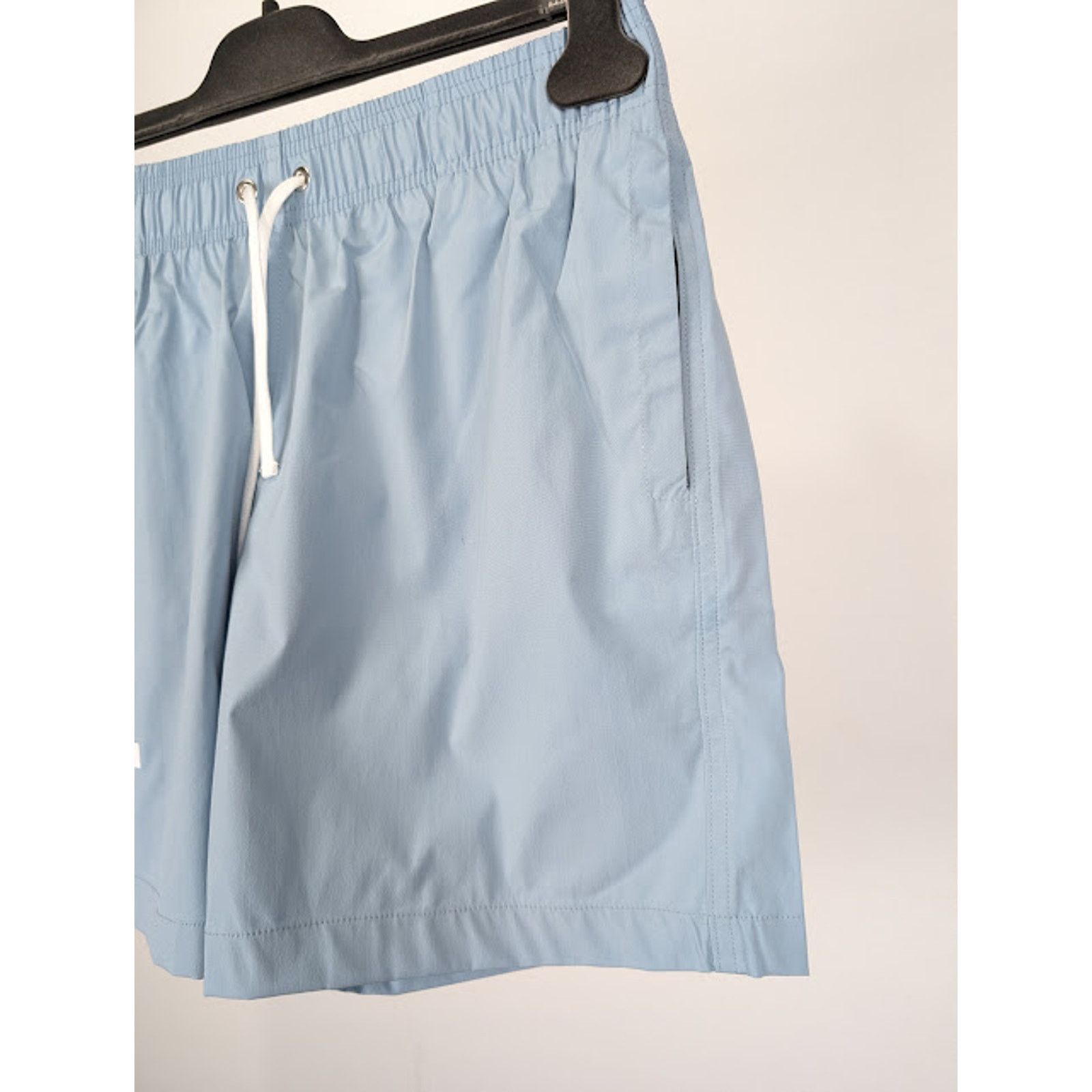 Amiri o1rshd1 MA Bar Logo SwimTrunk in Dusty Blue Size US 36 / EU 52 - 4 Thumbnail