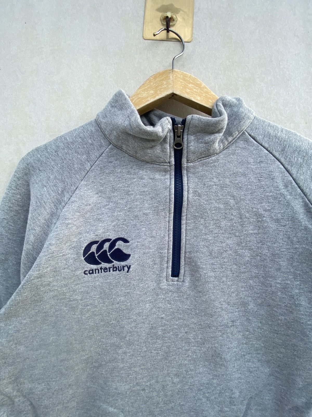 Canterbury of New Zealand Rare!! Vintage Canterbury Of New Zealand Half Zipper TB-01 Size US XL / EU 56 / 4 - 4 Thumbnail