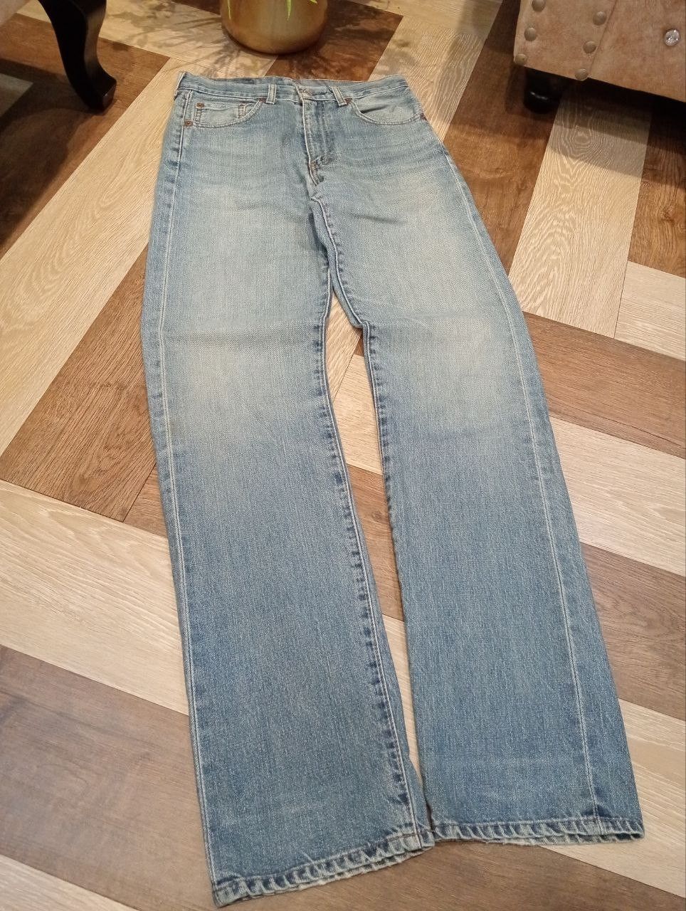 Levi's Vintage Clothing LEVI'S VINTAGE 502XX CAPITAL E SELVEDGE DENIM PANTS Size US 29 - 3 Thumbnail