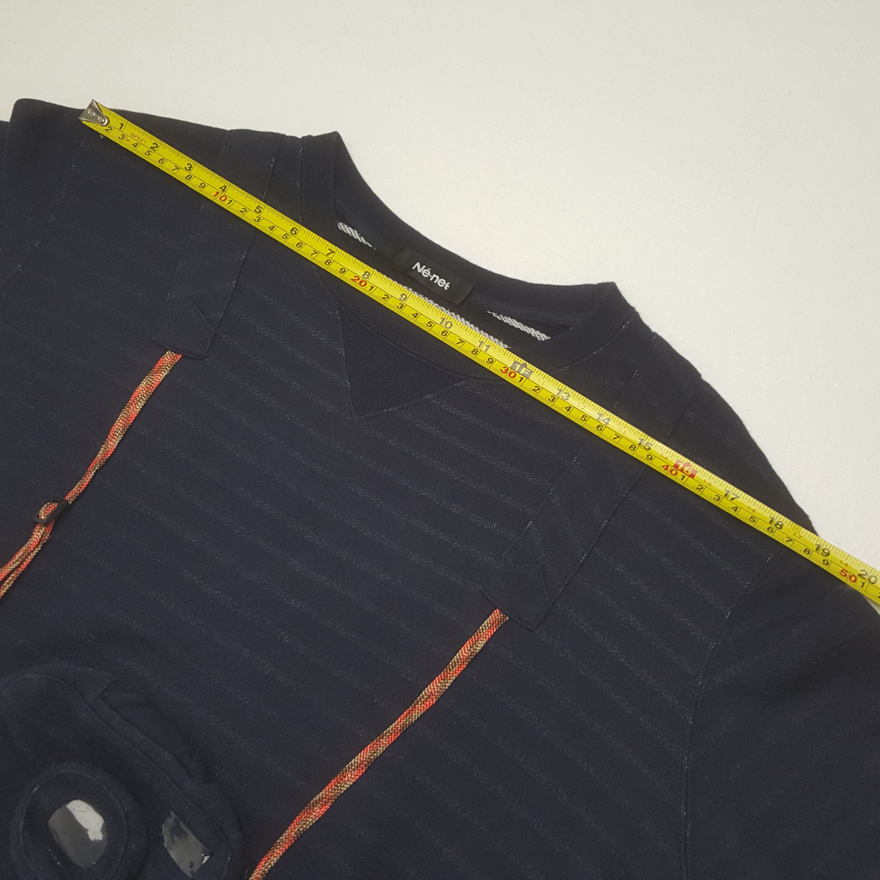 Ne-Net Vintage Ne-Net by Issey Miyake Sweatshirt C316N24 Size US M / EU 48-50 / 2 - 5 Thumbnail