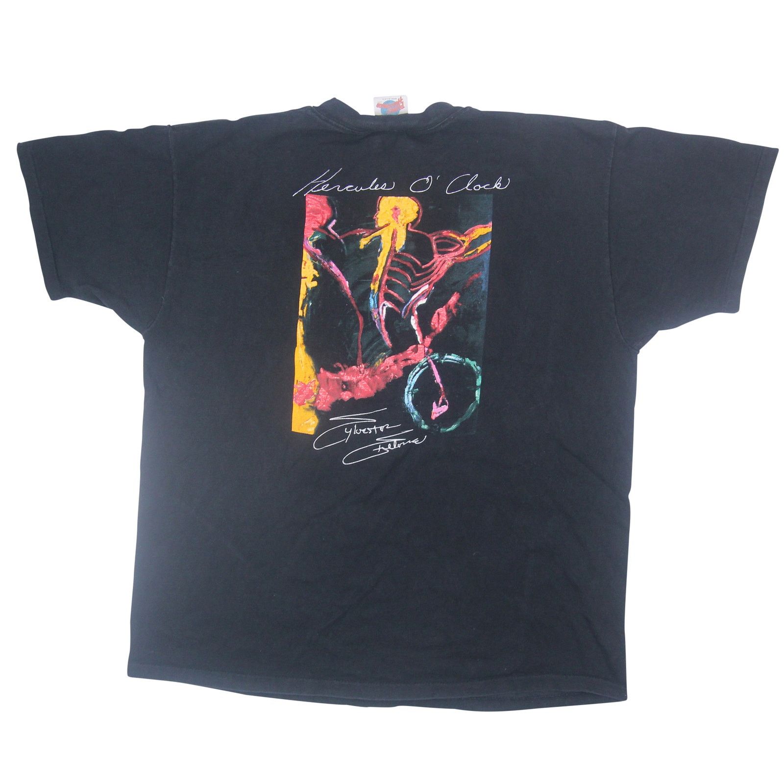 Planet Hollywood × Vintage VTG Planet Hollywood Celebrity Edition Sylvester Stallone T Size US XL / EU 56 / 4 - 1 Thumbnail