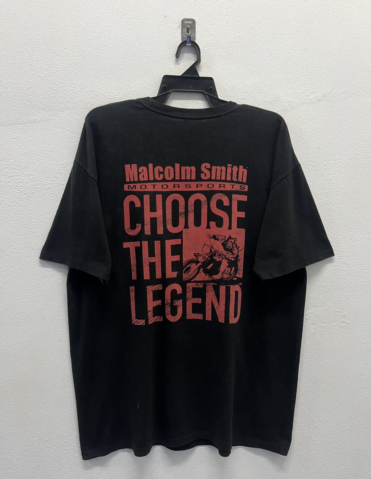 Vintage VINTAGE MALCOLM SMITH MOTORSPORTS CHOOSE THE LEGEND SHIRT Size US XL / EU 56 / 4 - 1 Thumbnail