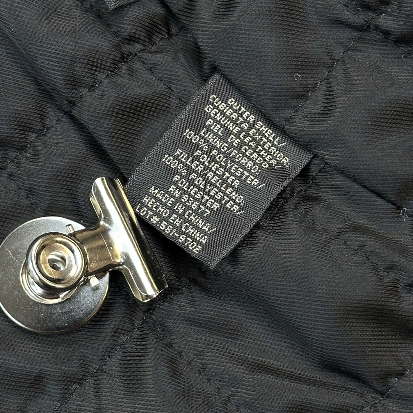 Vintage VINTAGE St. Johns Bay Jacket Mens 2XLT Black Genuine Leather Quilt Lined Bomber Jacket Size US XXL / EU 58 / 5 - 6 Thumbnail