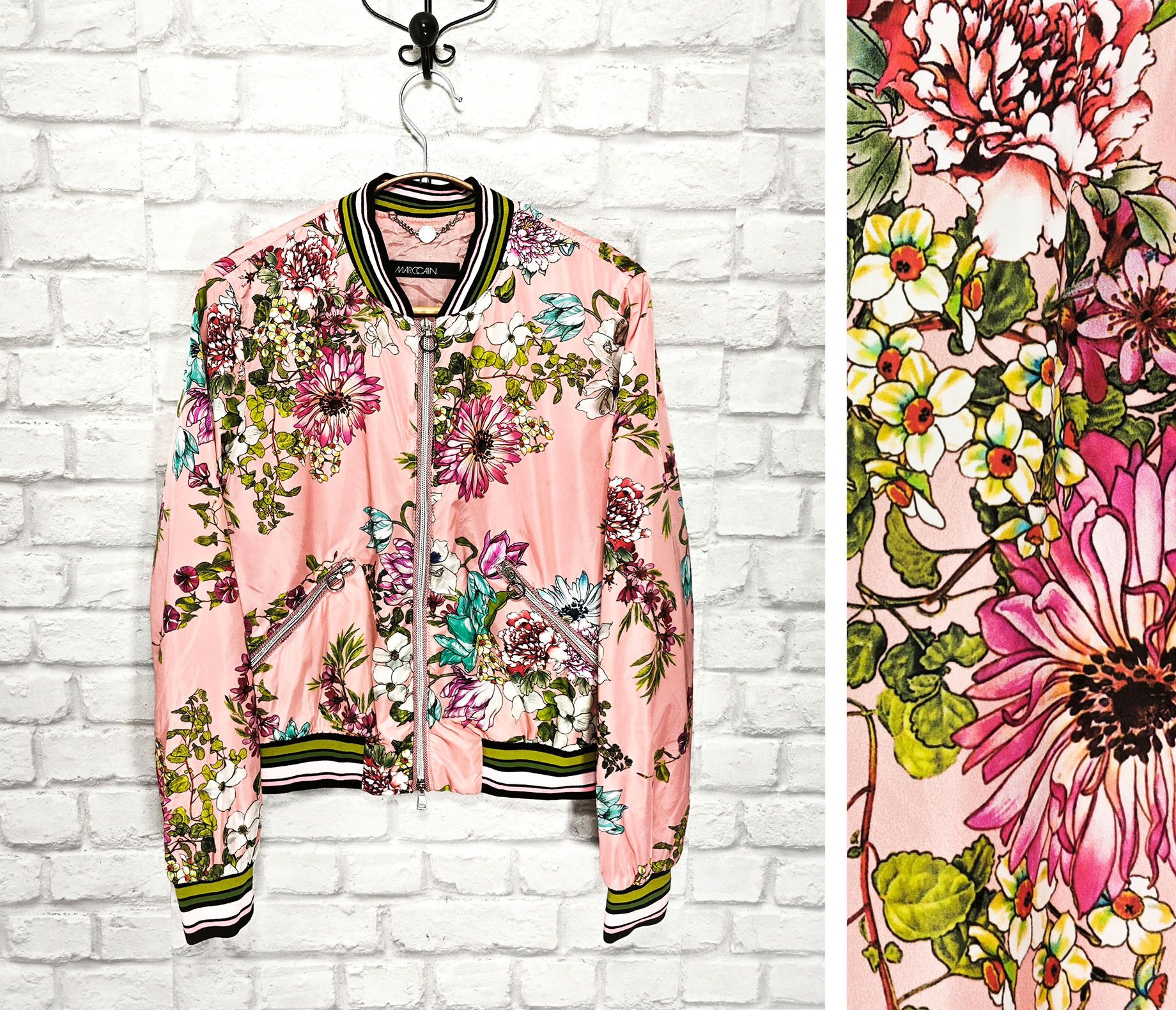 Other MARC CAIN FLORAL BOMBER JACKET SIZE 2 Size S / US 4 / IT 40 - 9 Thumbnail