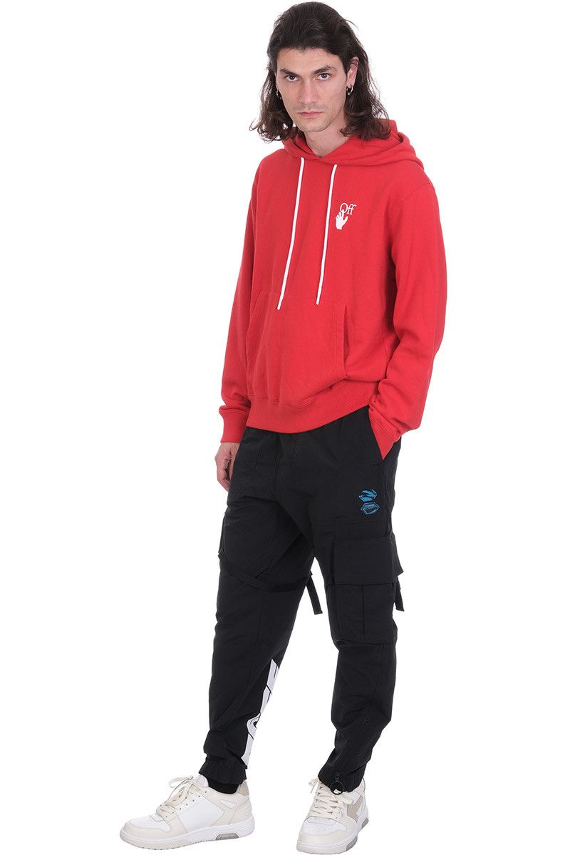 Off-White Red Pascal Skeleton Arrows Hoodie Size US M / EU 48-50 / 2 - 4 Thumbnail