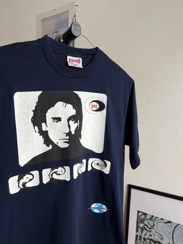 Band Tees Vintage 90s Jean Michel Jarre Tour T shirt (XL) Size US XL / EU 56 / 4 - 2 Thumbnail