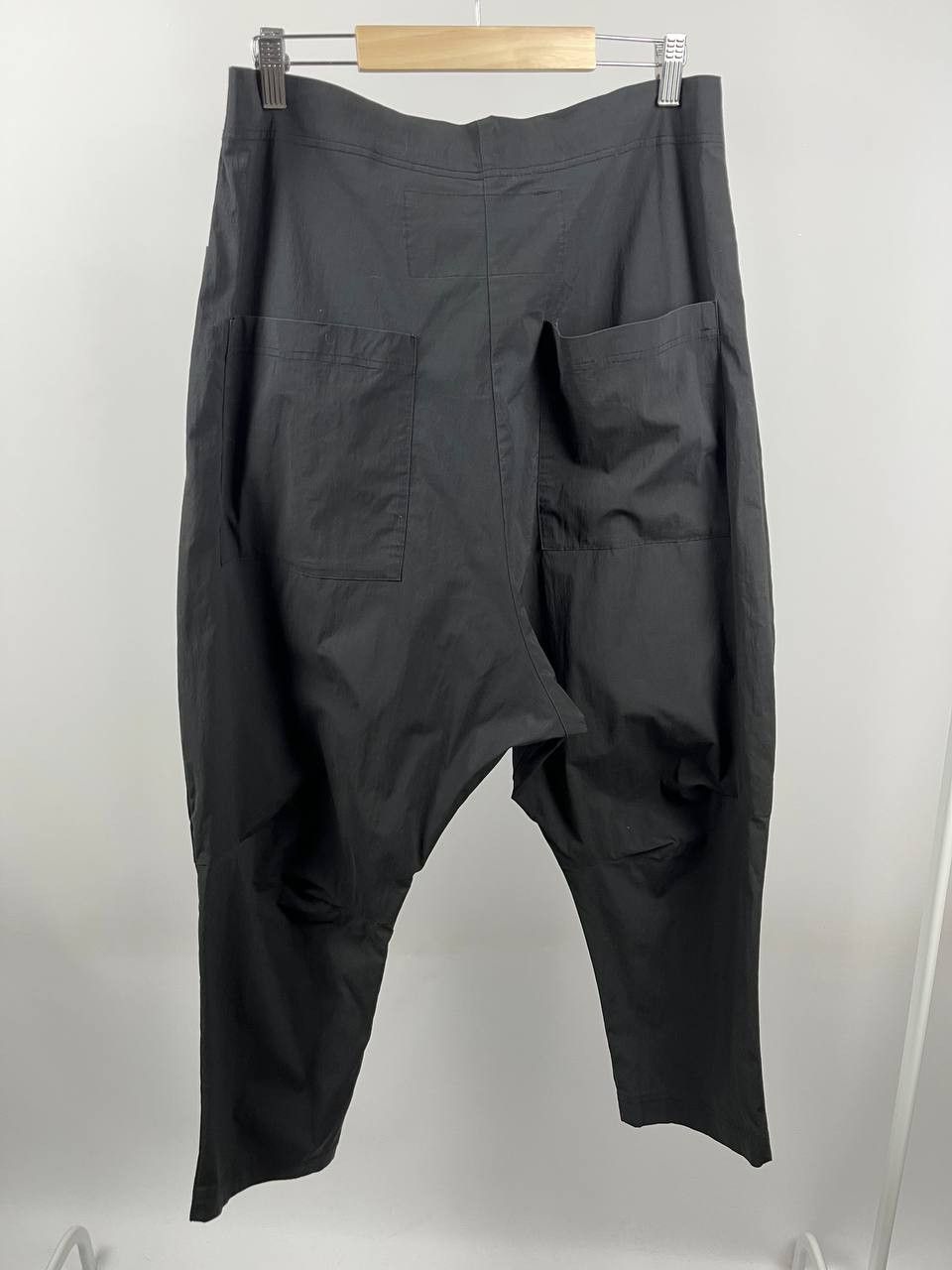 Rundholz RUNDHOLZ BLACK LABEL Black Drop Crotch Harem Pants Size M Size 27" / US 4 / IT 40 - 3 Thumbnail
