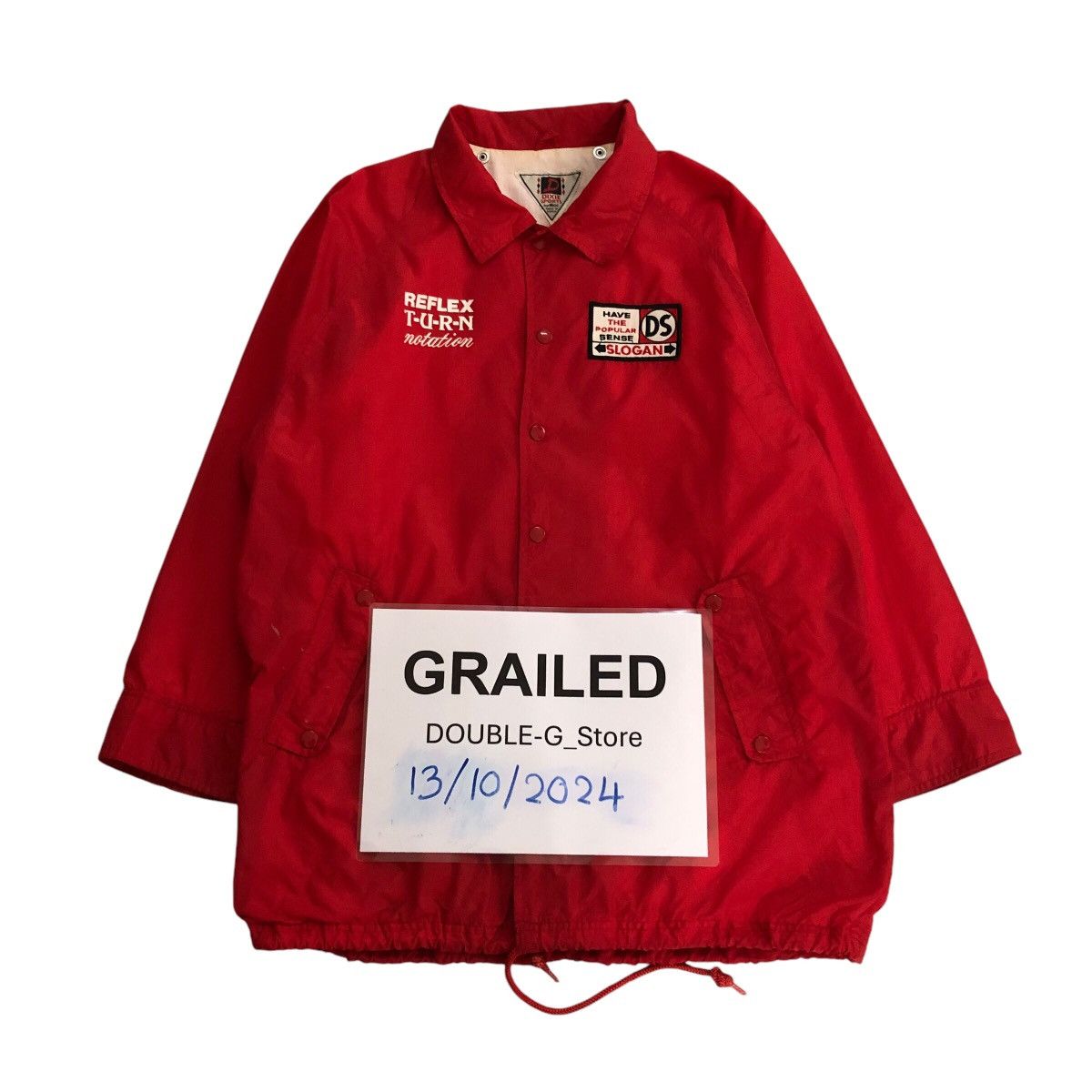 Japanese Brand × Vintage 📌Vintage Sport Jacket Reflex Turn Notation Big Logo Size US M / EU 48-50 / 2 - 2 Thumbnail