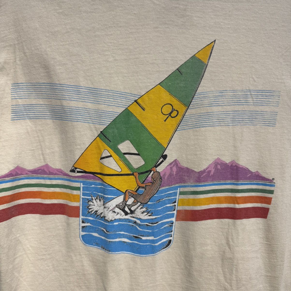 Other Vintage 70s OP OCEAN PACIFIC WINDSURFER RAINBOW SURFWEAR Size US M / EU 48-50 / 2 - 3 Thumbnail