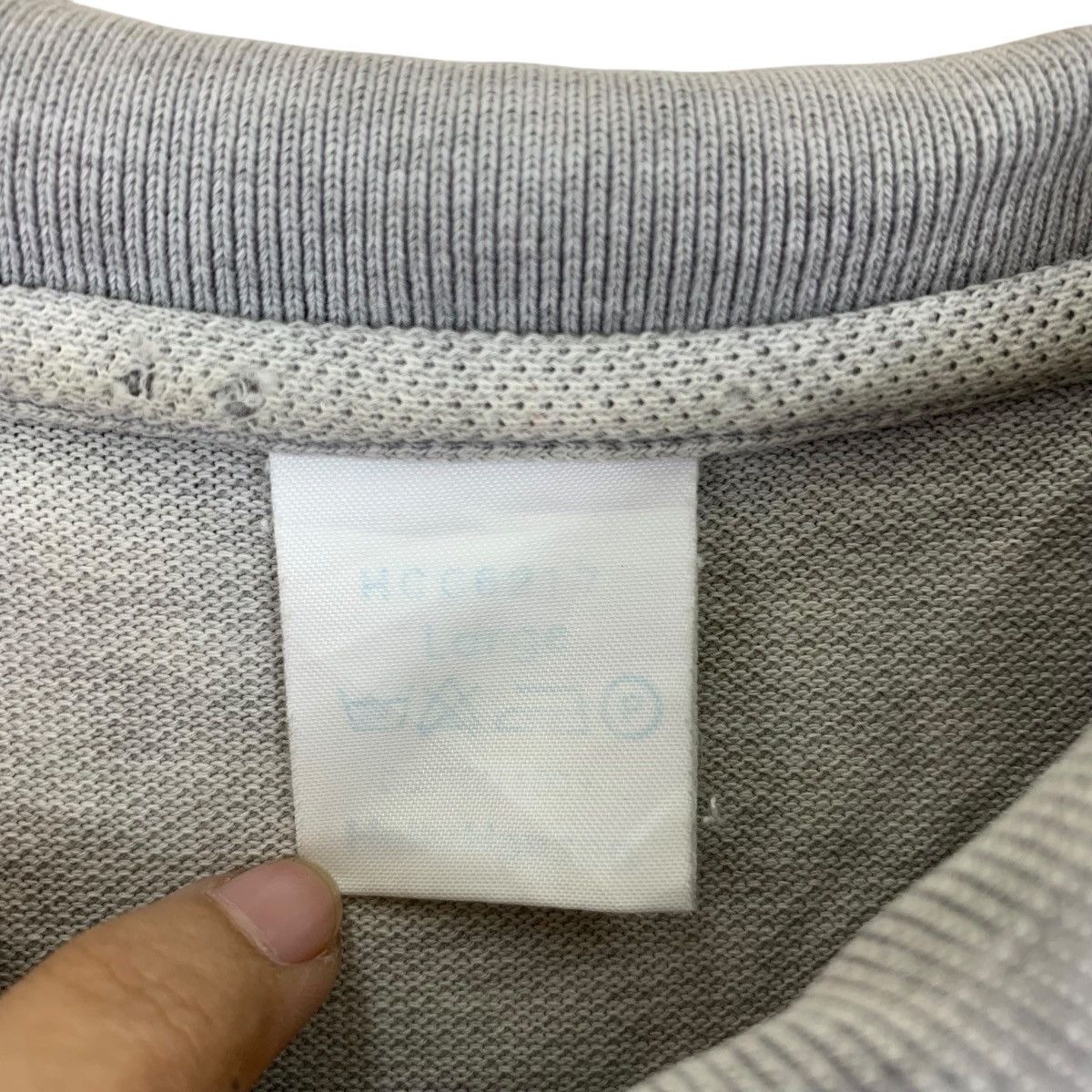 Vintage HELLY HANSEN SAILING Natural Sun Faded Polo Tee