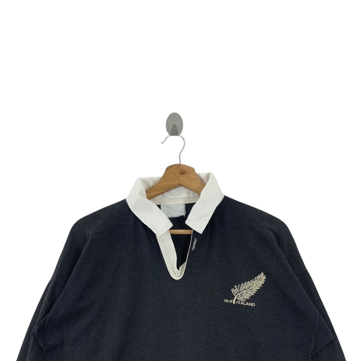 Vintage Vintage 90’ GHIA NEW ZEALAND Rugby All Blacks Tee Shirt Size US L / EU 52-54 / 3 - 2 Thumbnail