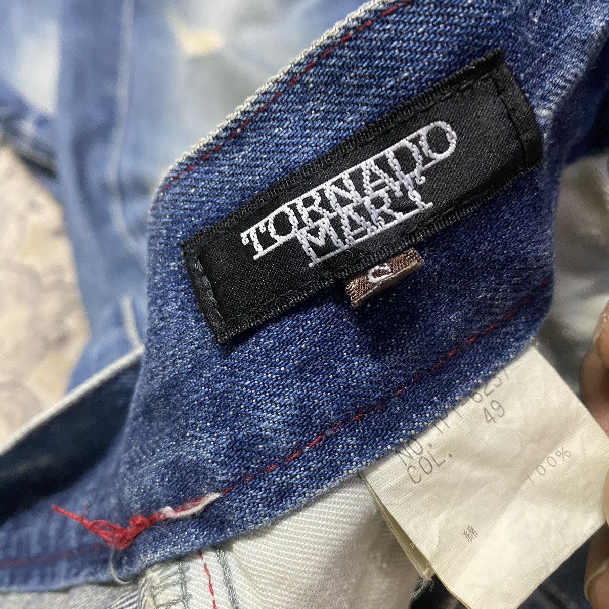 Tornado Mart Tornado Mart Distressed Denim Flare Jeans Size US 30 / EU 46 - 20 Thumbnail