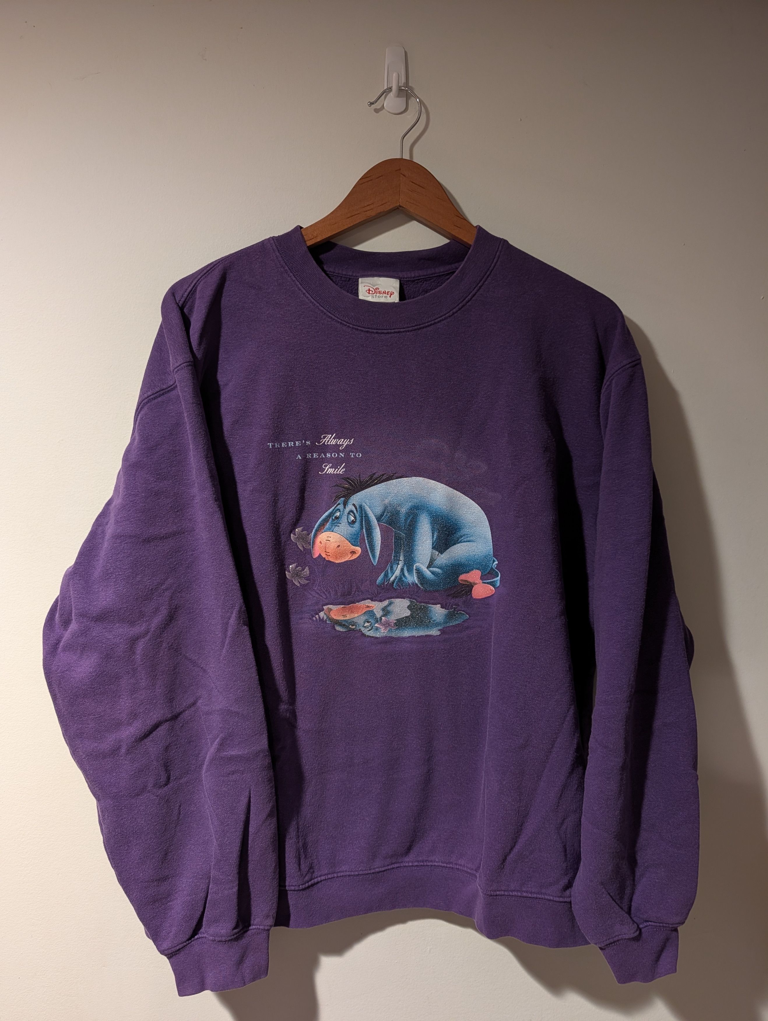 Disney Vintage Disney Eeyore Winnie The Pooh Sweatshirt Womens Size US L / EU 52-54 / 3 - 1 Thumbnail