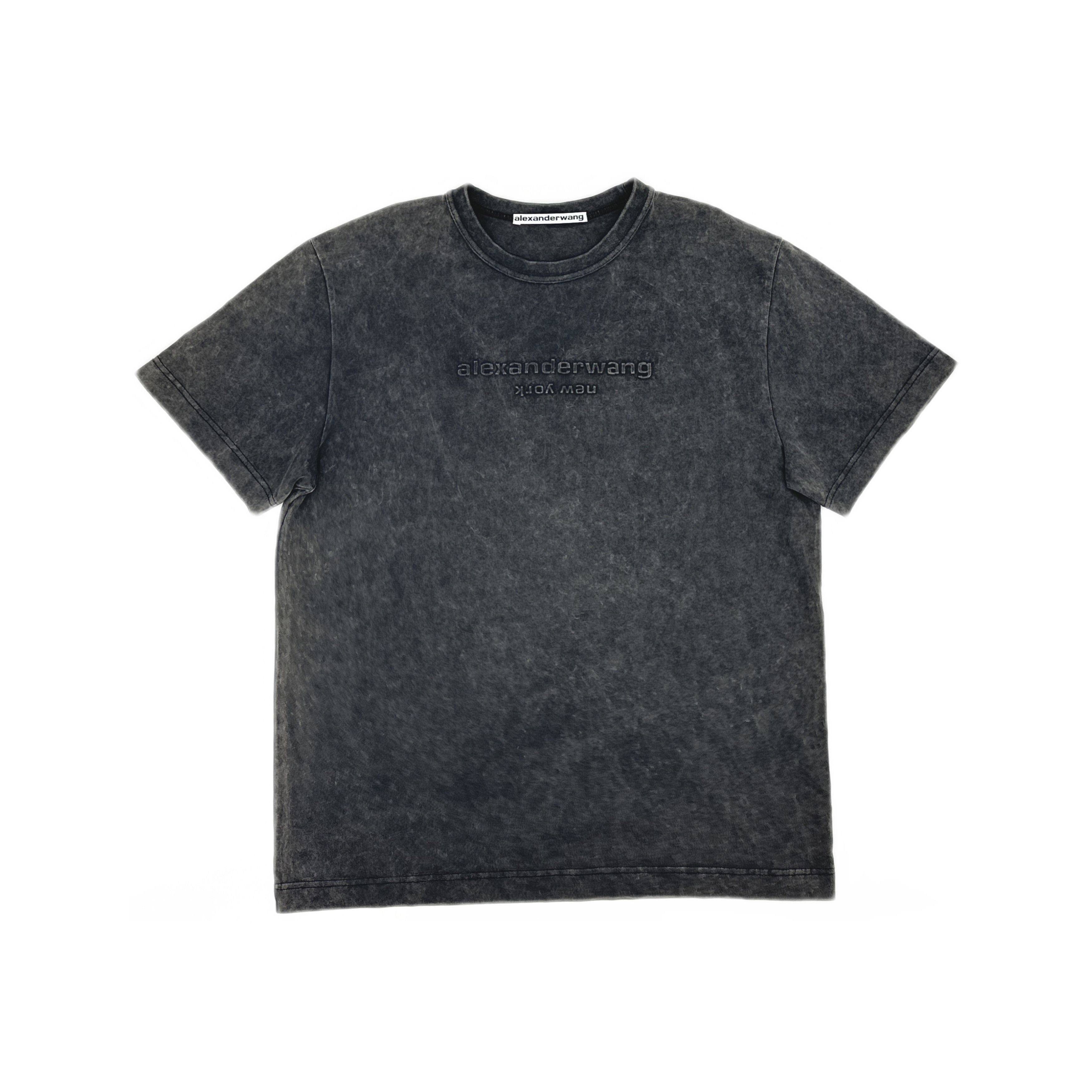Alexander Wang Alexander Wang Acid Wash Short Sleeve T-Shirt Size L Size US L / EU 52-54 / 3 - 1 Thumbnail