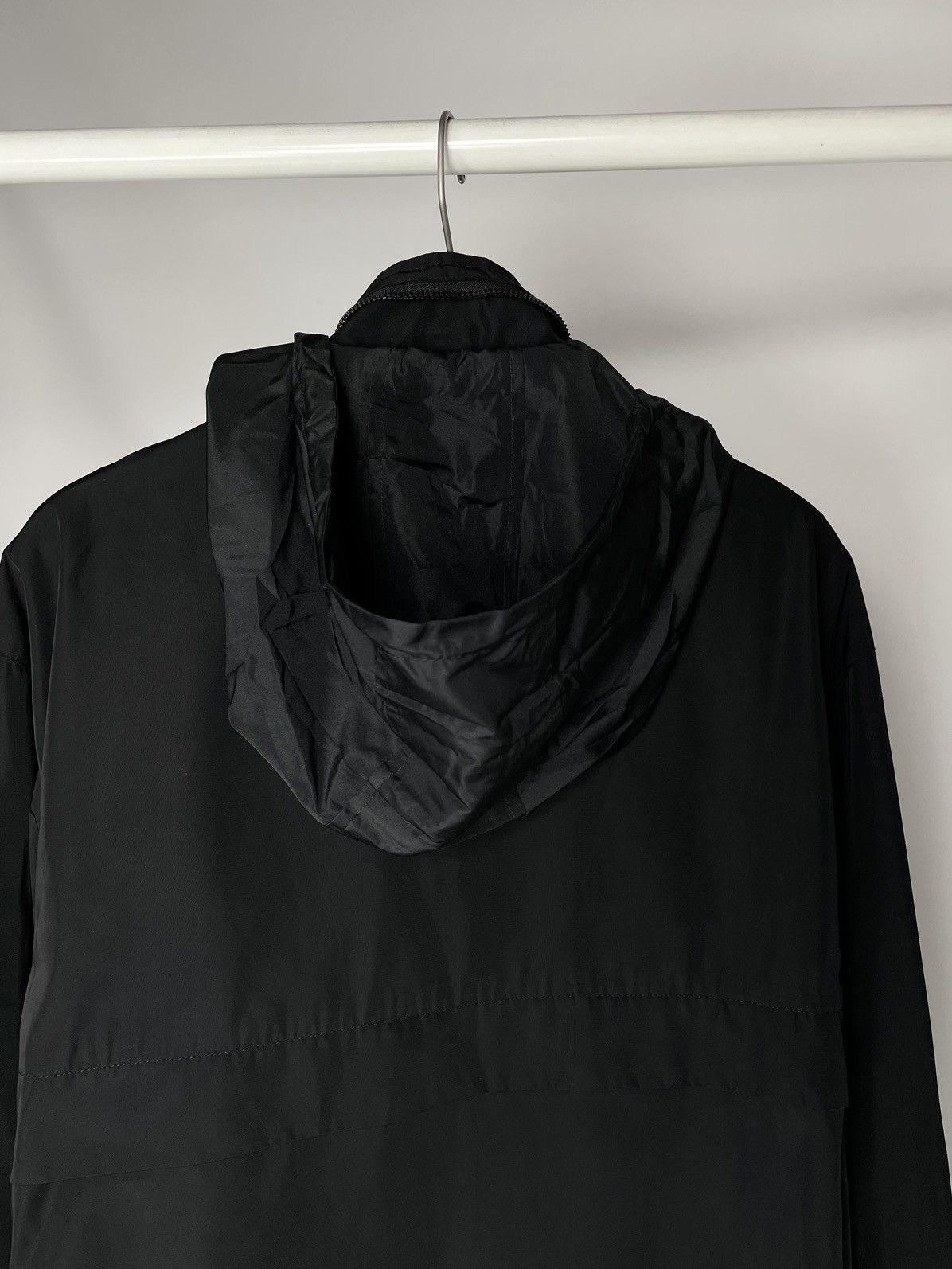 True Religion True Religion Light Hooded Black Supreme Nylon Rain Jacket Size US XXL / EU 58 / 5 - 7 Thumbnail