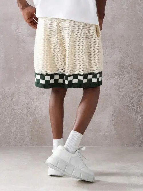 Other Kahori x Misac Knittedl Vintage Retro OldMoney Shorts Size US 32 / EU 48 - 5 Thumbnail