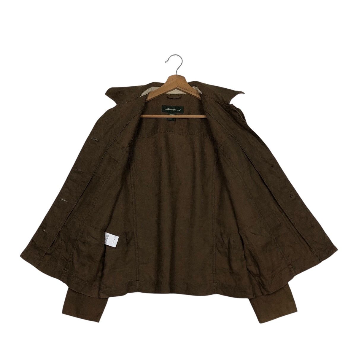 Japanese Brand × Vintage 📌Rich Brown Chore Work Jacket Eddie Bauer Issey Miyake Size US L / EU 52-54 / 3 - 15 Thumbnail