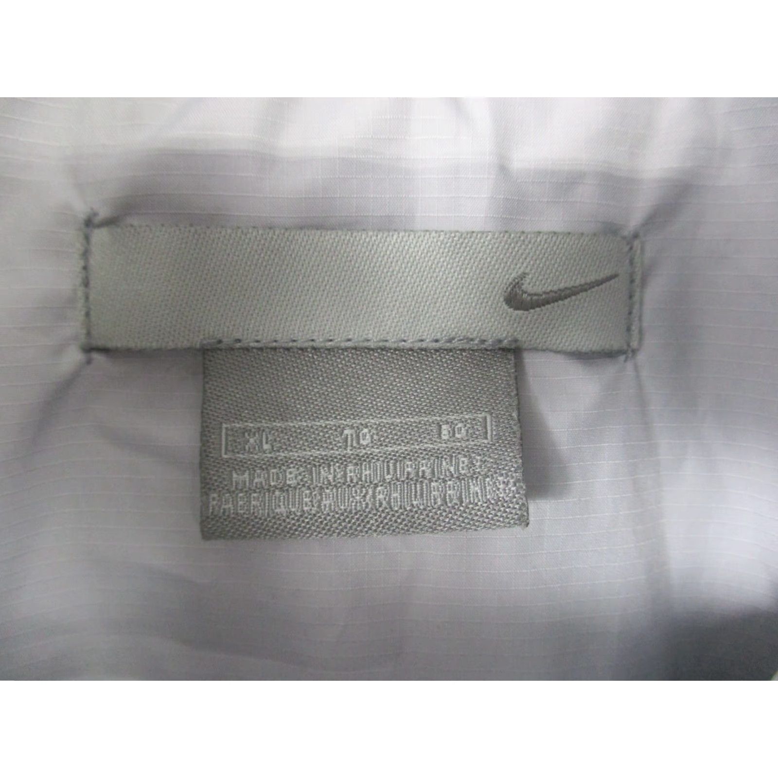 Nike Nike Windbreaker Jacket Men's XL Gray Water Resistant Reflective Size US XL / EU 56 / 4 - 3 Thumbnail