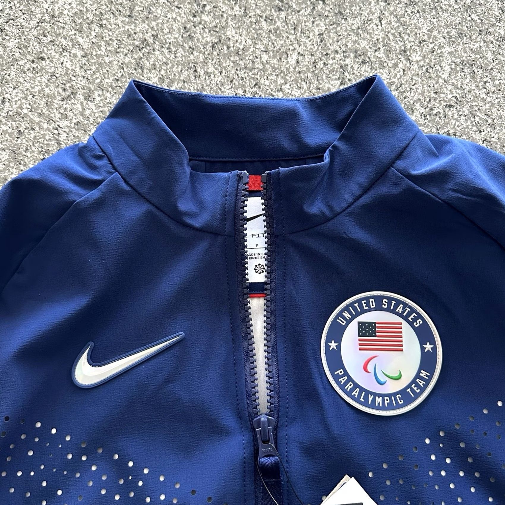 Nike Nike Pro Elite ADV Team USA Paris Paralympics Jacket Women’s S Blue Nike Pro Elite Team USA Paris Paralympics Jacket Women’s S Blue Size S / US 4 / IT 40 - 4 Thumbnail