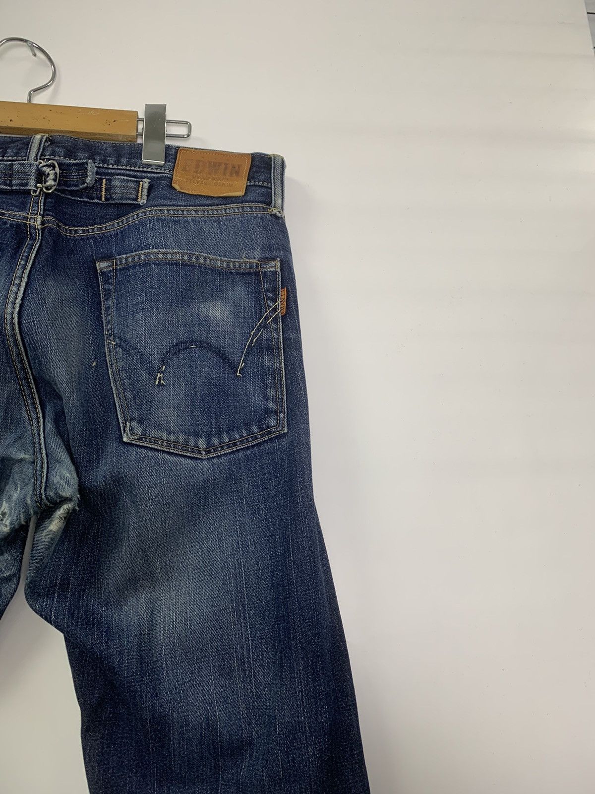 Edwin × Vintage Vintage Edwin distress jeans Size US 32 / EU 48 - 10 Thumbnail