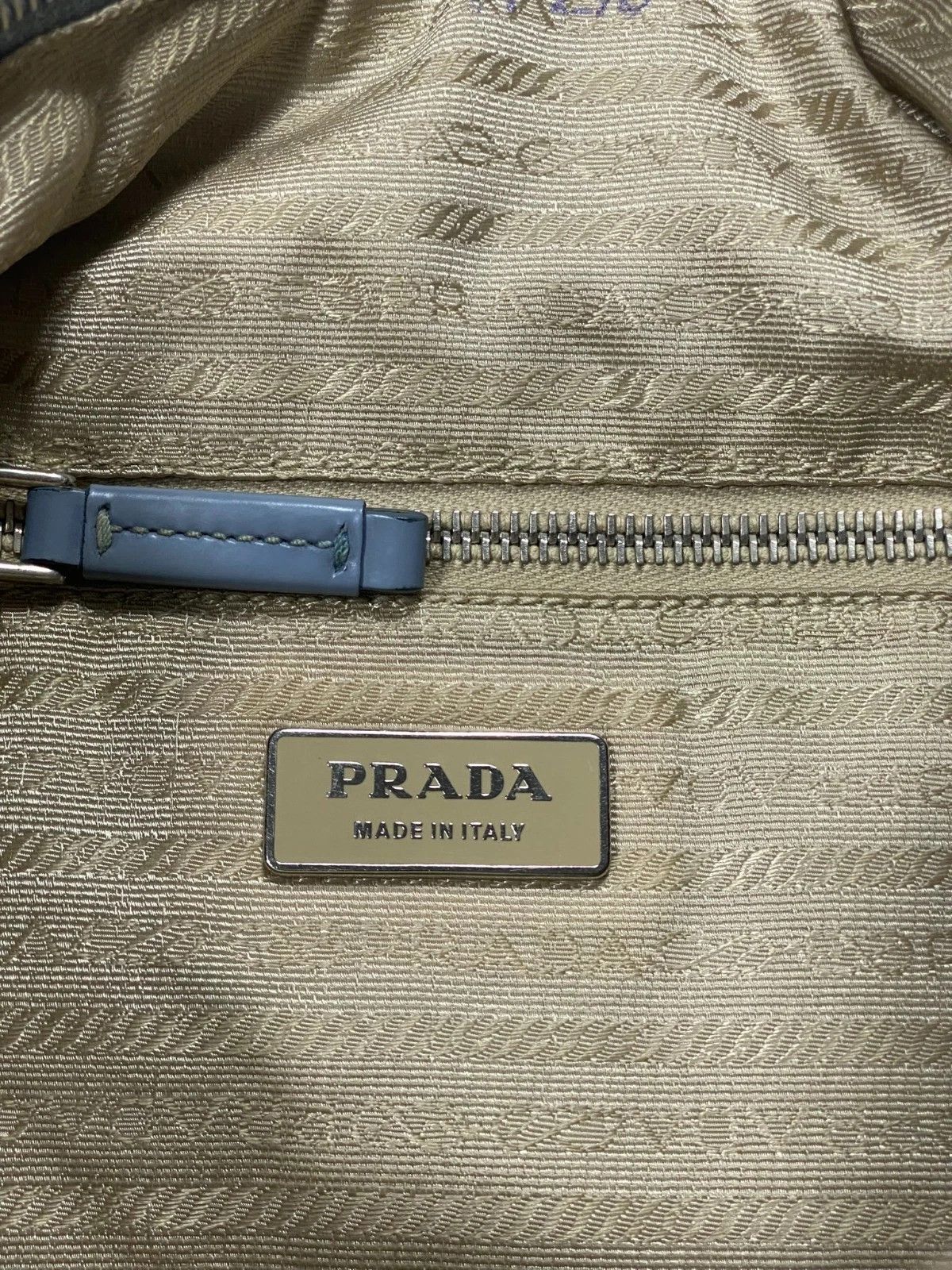 Prada Prada Tessuto Shoulder Bag Hand Bag Nylon Big Logo Size ONE SIZE - 9 Thumbnail