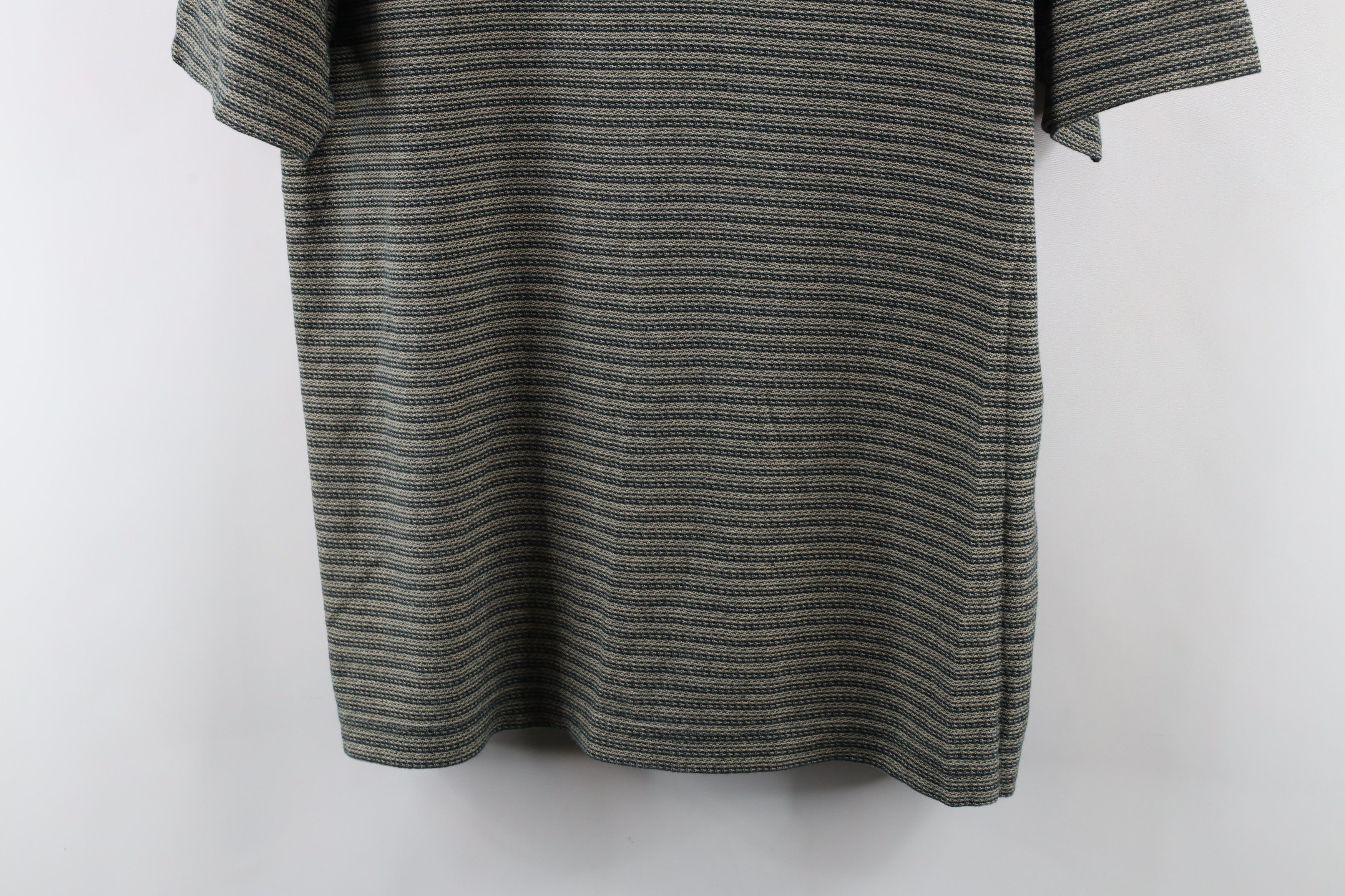 Vintage Vintage 90s Streetwear Striped Knit Collared Golf Polo Shirt Size US L / EU 52-54 / 3 - 3 Thumbnail