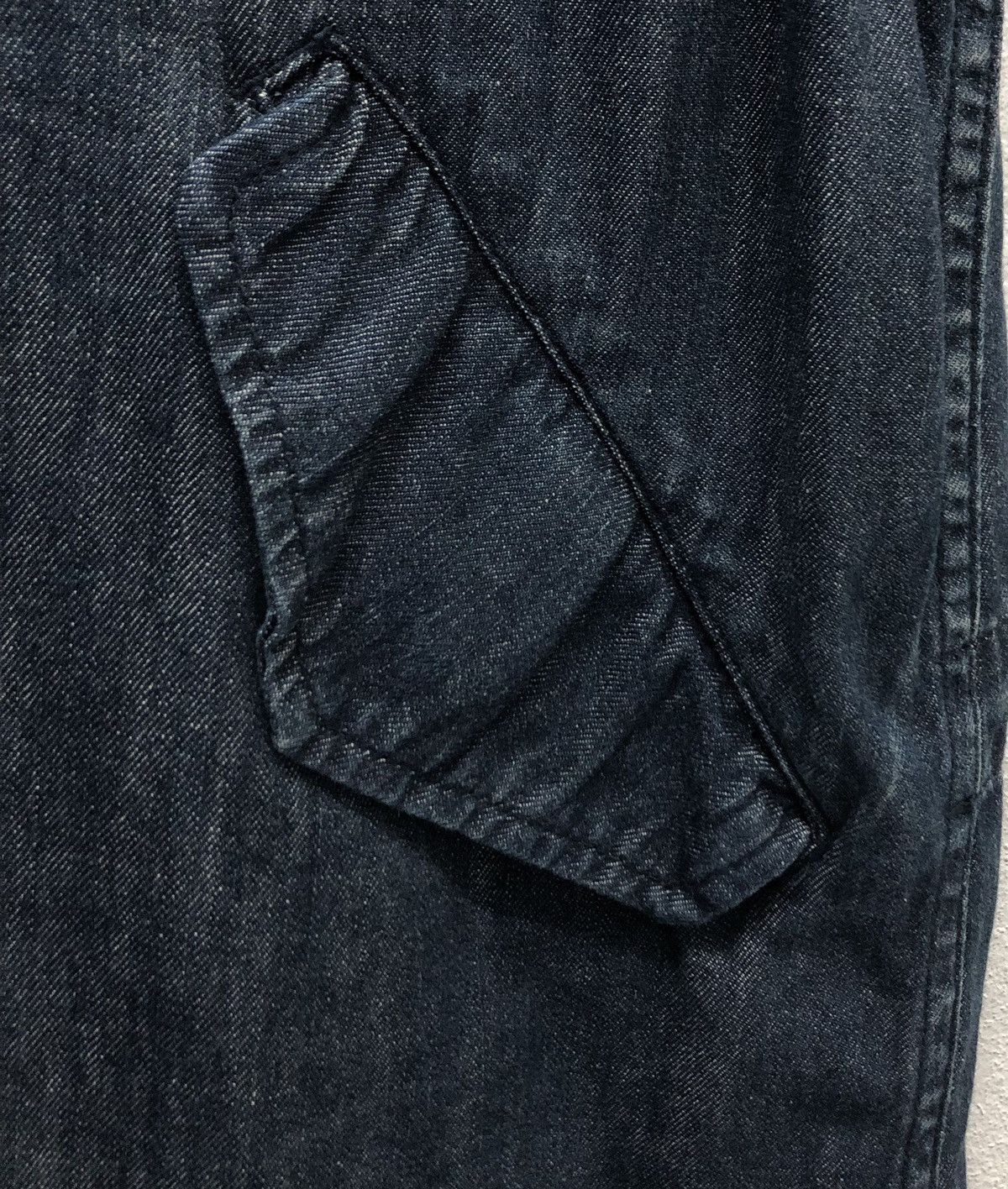 Vintage Back Number Denim Hooded Parka Jacket - Medium Size US M / EU 48-50 / 2 - 6 Thumbnail