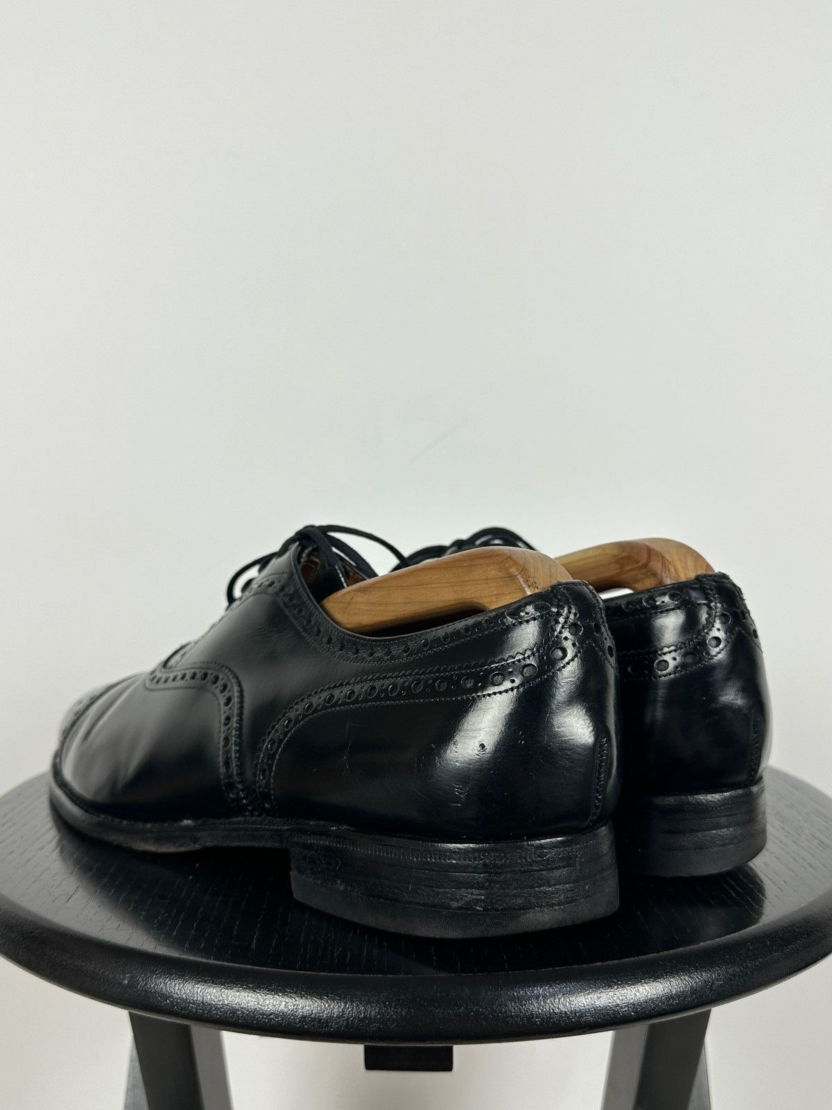 Church's Church’s Black Leather Oxford Brogue Dress England Shoes Size US 9.5 / EU 42-43 - 7 Thumbnail