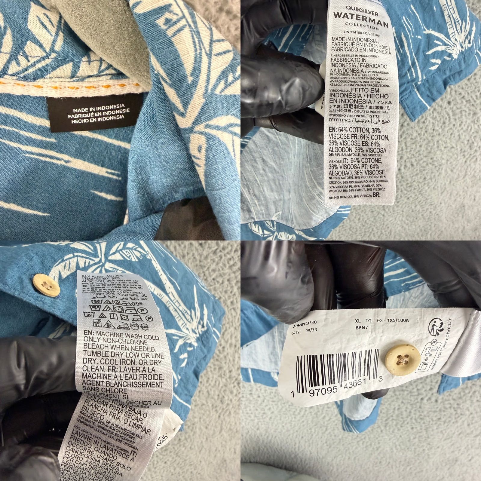 Quiksilver VINTAGE? No. Size US XL / EU 56 / 4 - 8 Thumbnail