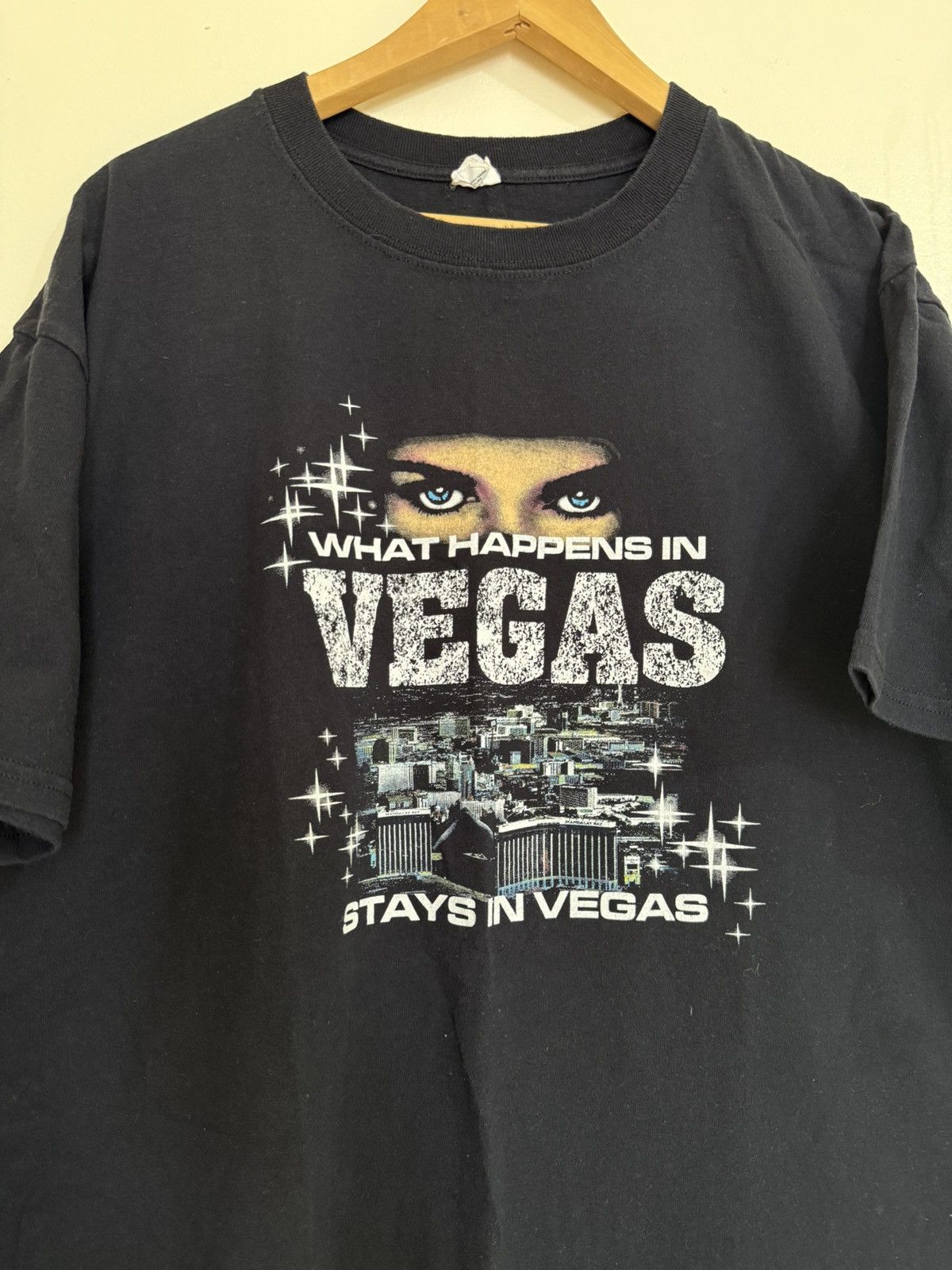 Other What Happens In Vegas Stays In Vegas black cotton Size US XL / EU 56 / 4 - 2 Thumbnail
